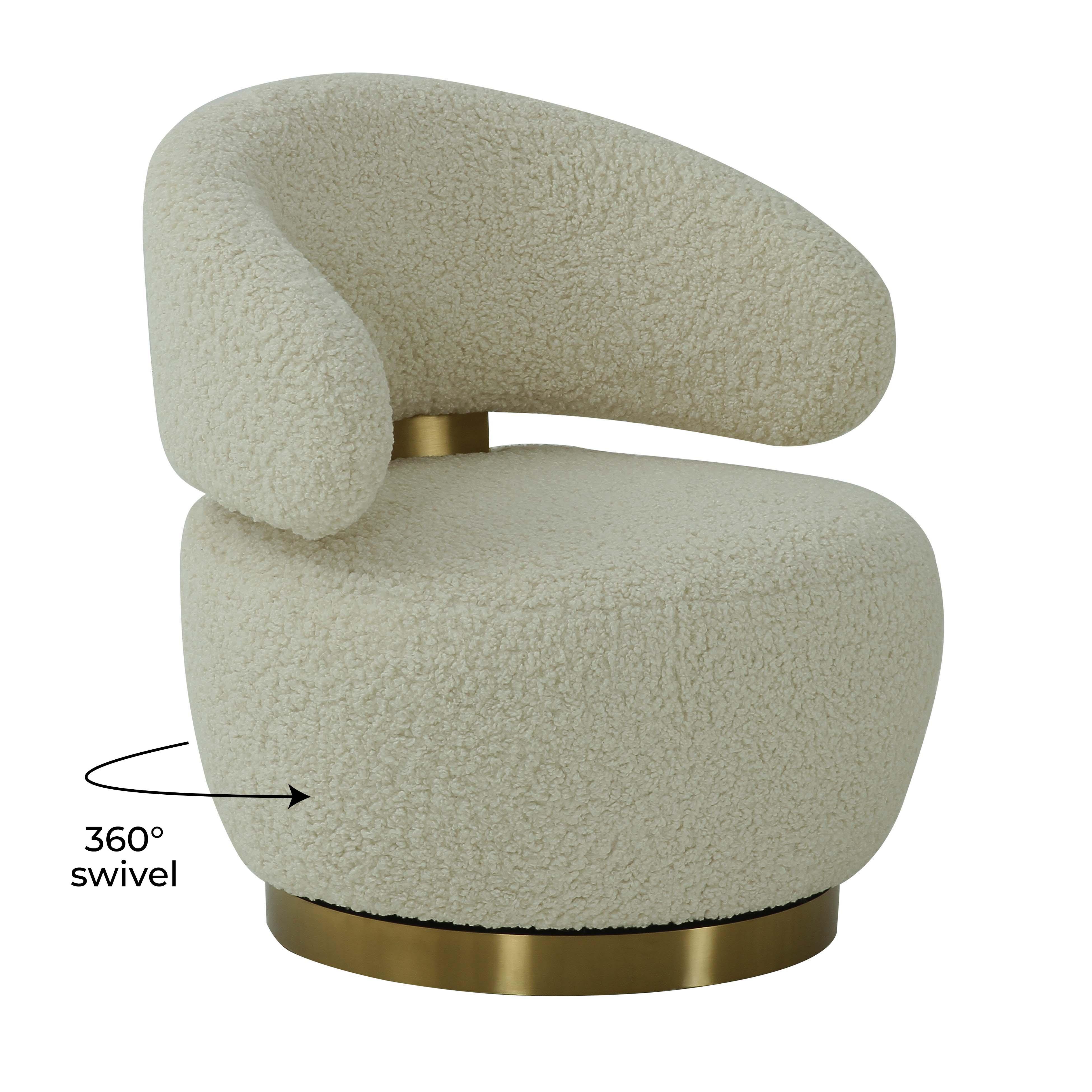 Austin Faux Shearling Chair - Frankwebs