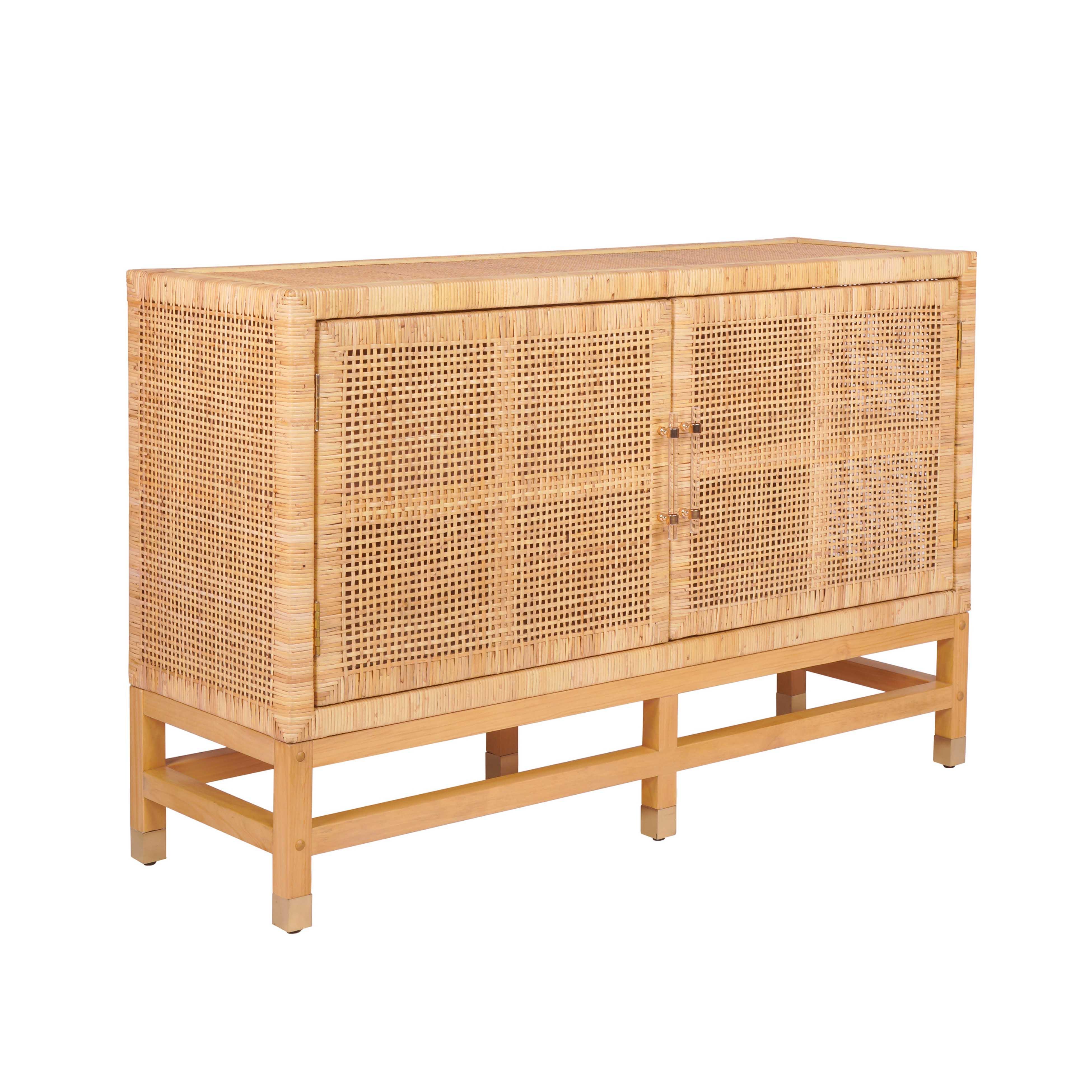 Amara Natural Woven Rattan Buffet - Frankwebs