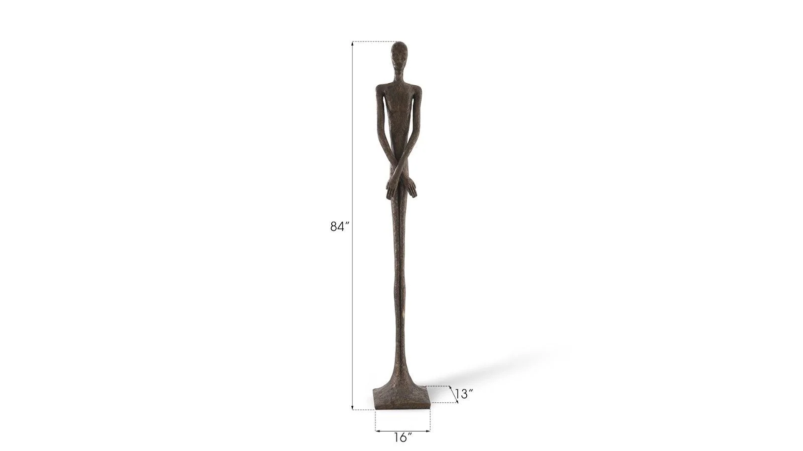 Lloyd Sculpture, Resin, Bronze Finish - Frankwebs