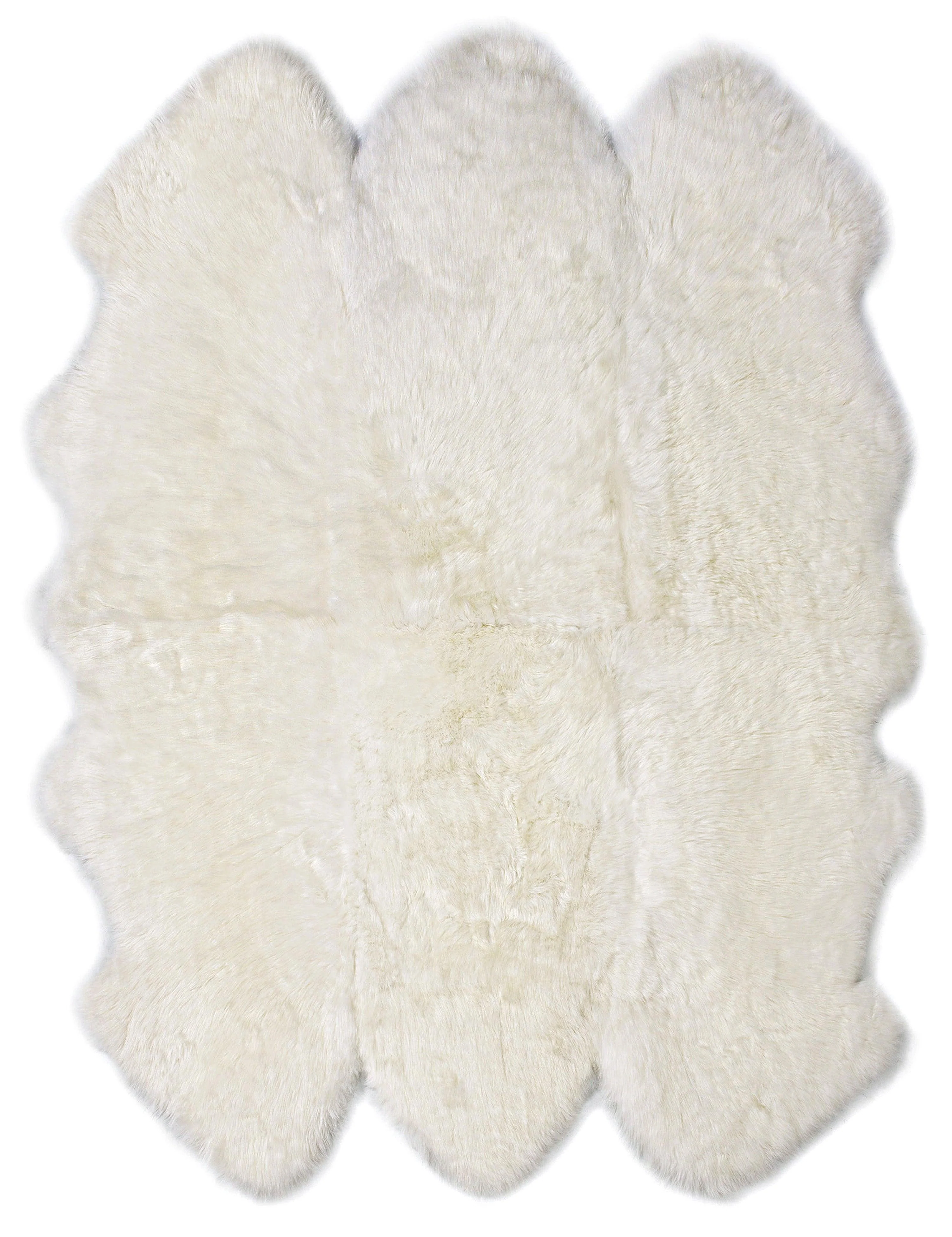 Long Wool Sheepskin Rug Sexto - Frankwebs