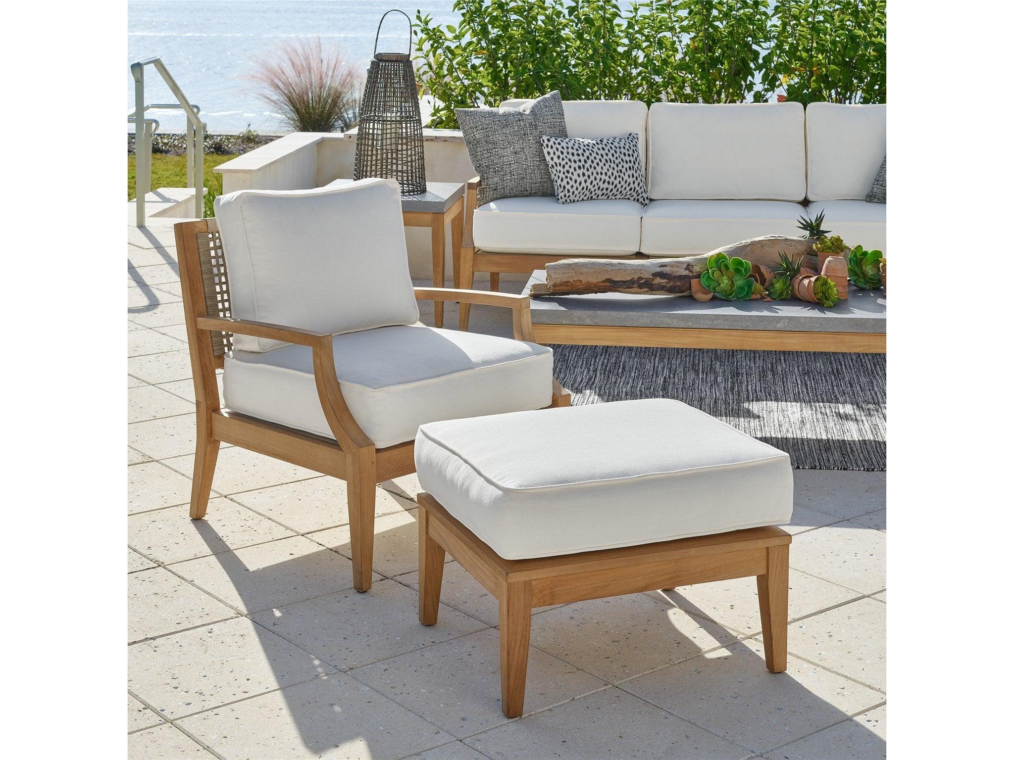 Outdoor Chesapeake Ottoman - Frankwebs