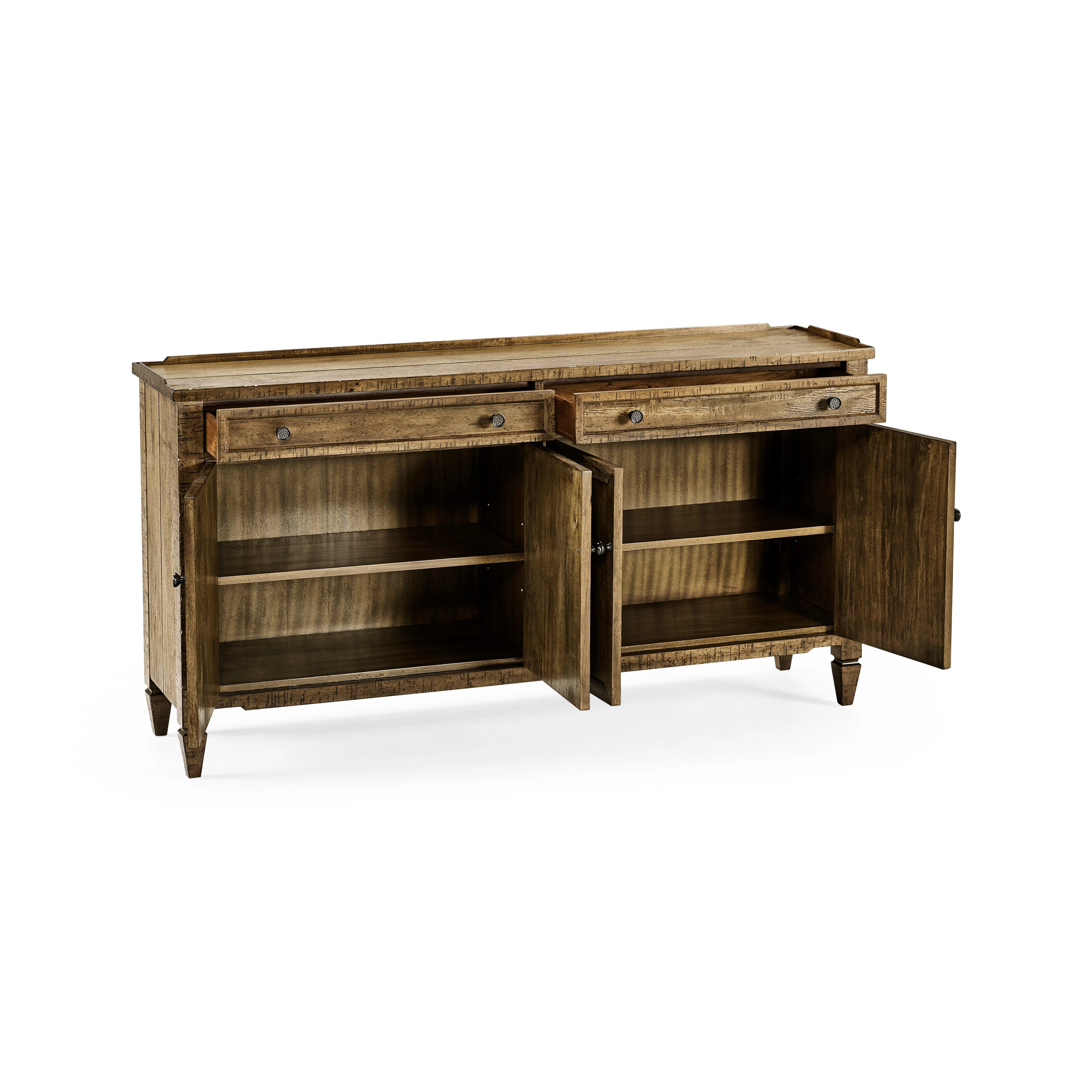 Casual Accents Medium Driftwood Credenza - Frankwebs