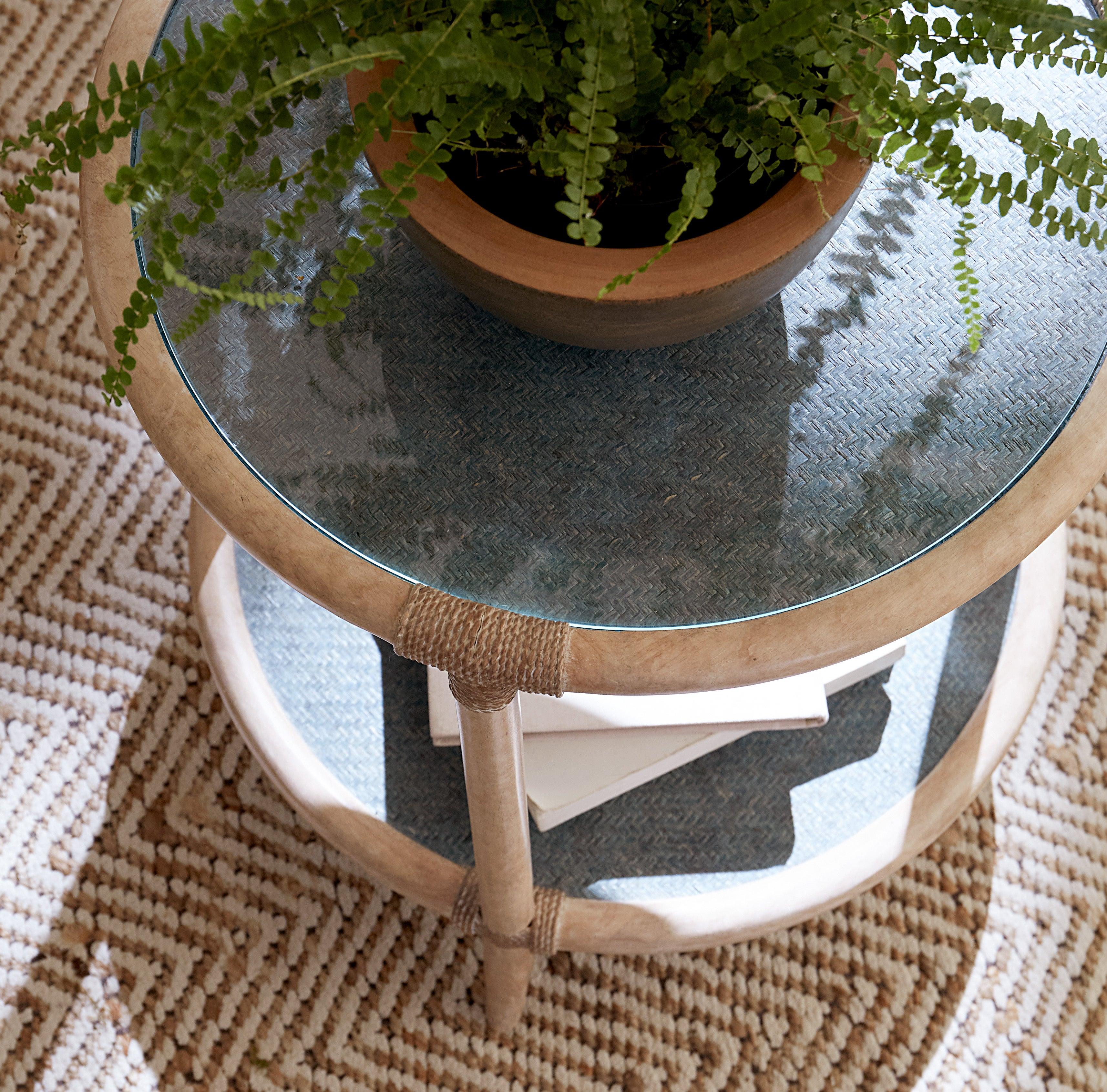 Retreat Raffia End Table - Frankwebs