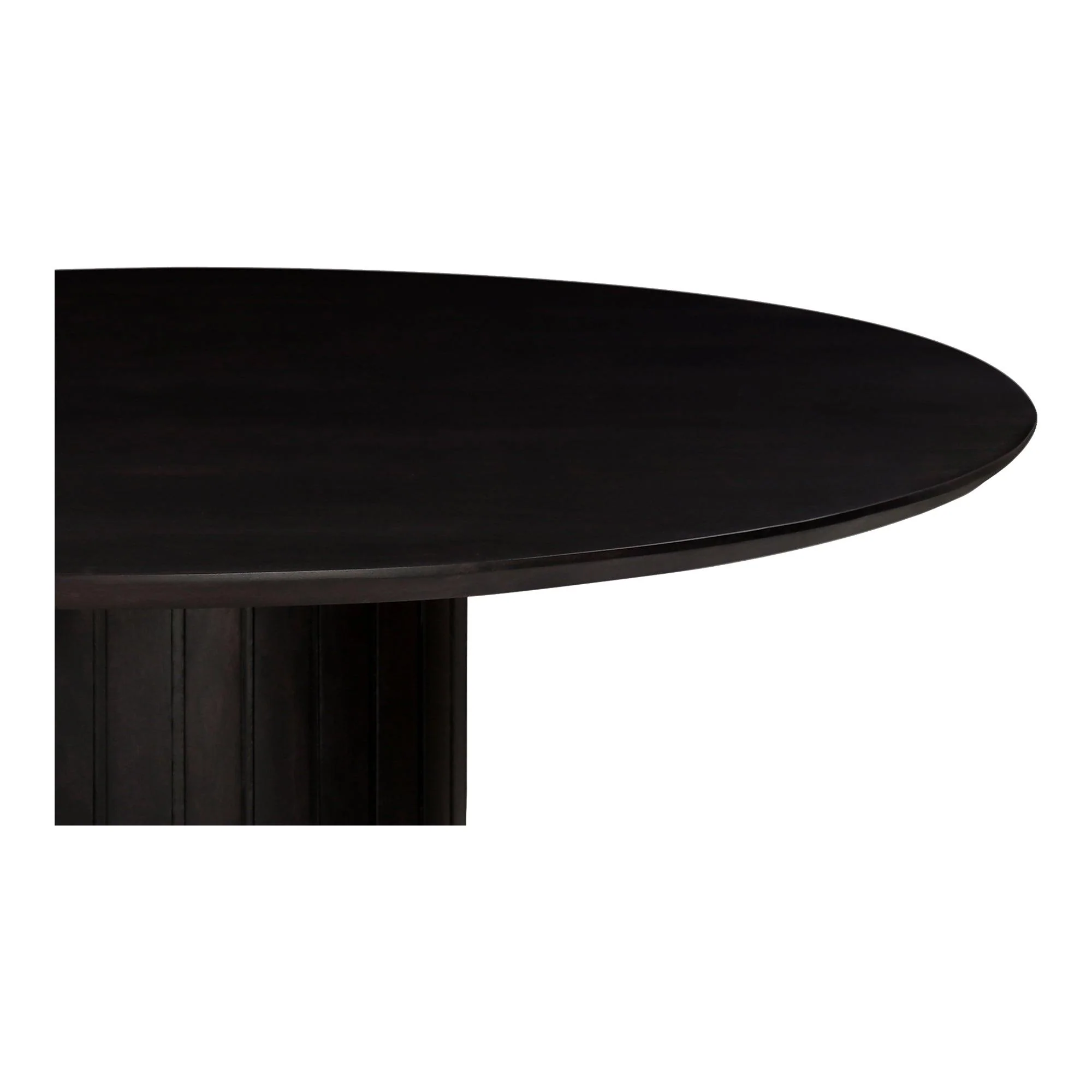 Povera Round Dining Table Black - Frankwebs