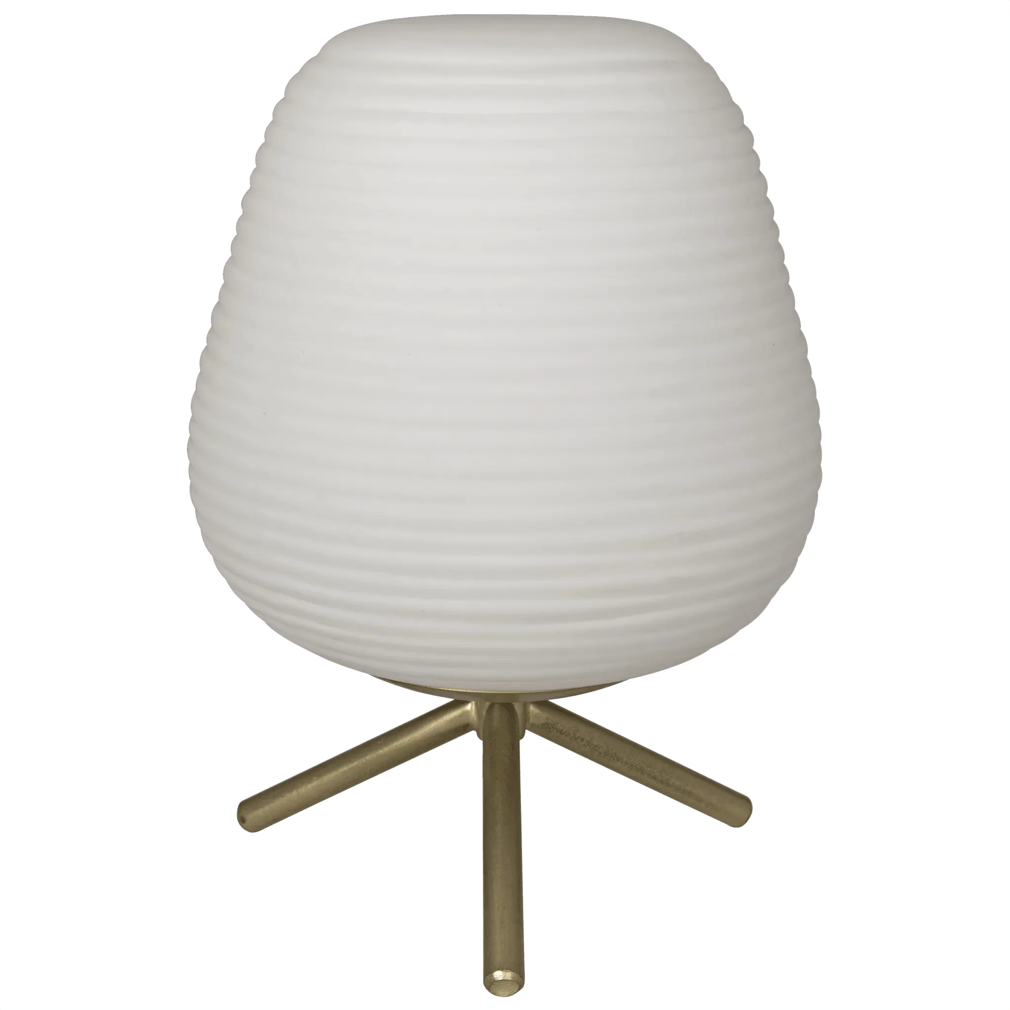 Foka Table Lamp, Metal with Brass Finish - Frankwebs