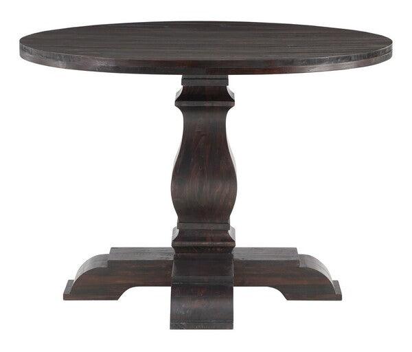 JASMYN ROUND WOOD DINING TABLE - Frankwebs
