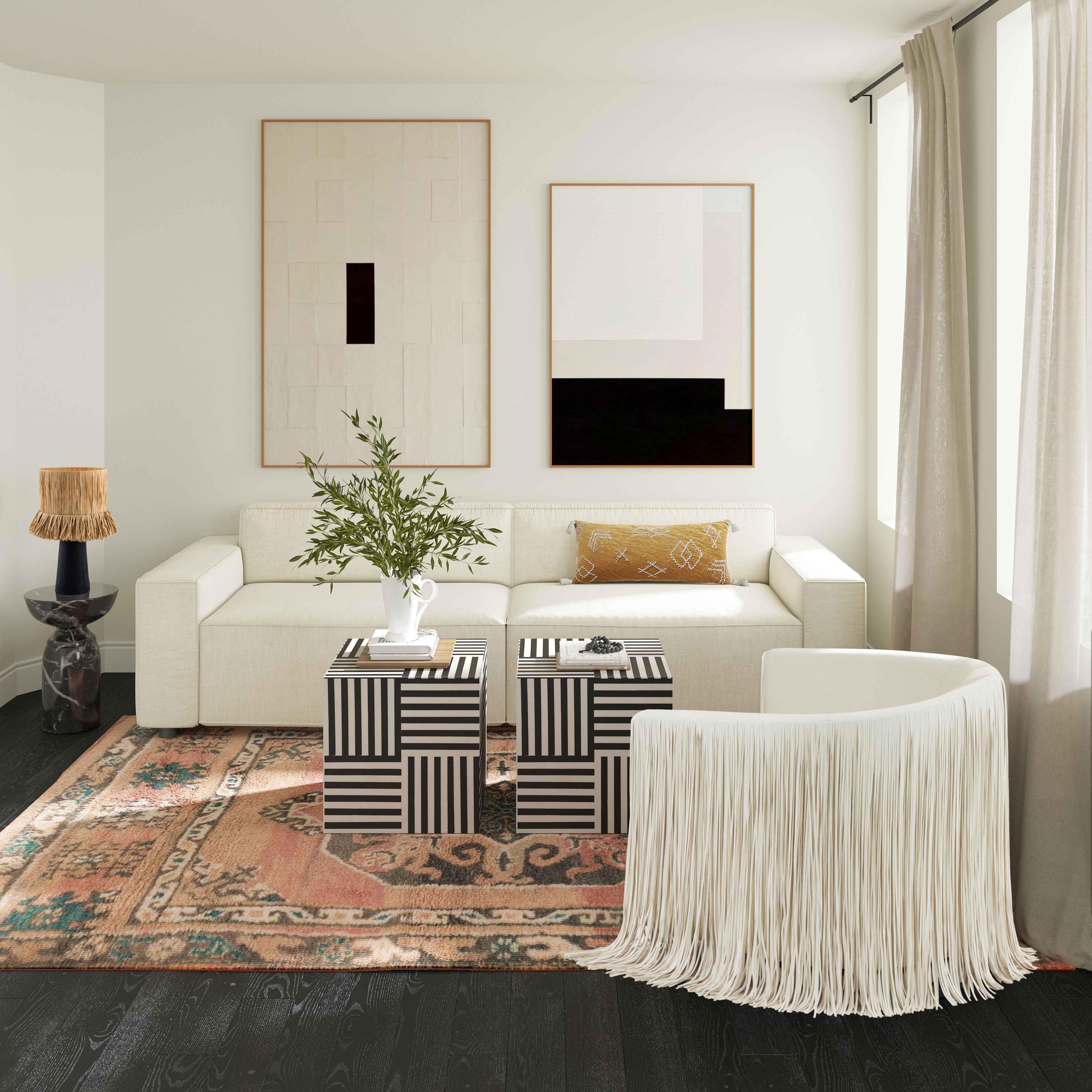 Shag Me Ivory Vegan Leather Swivel Chair - Frankwebs