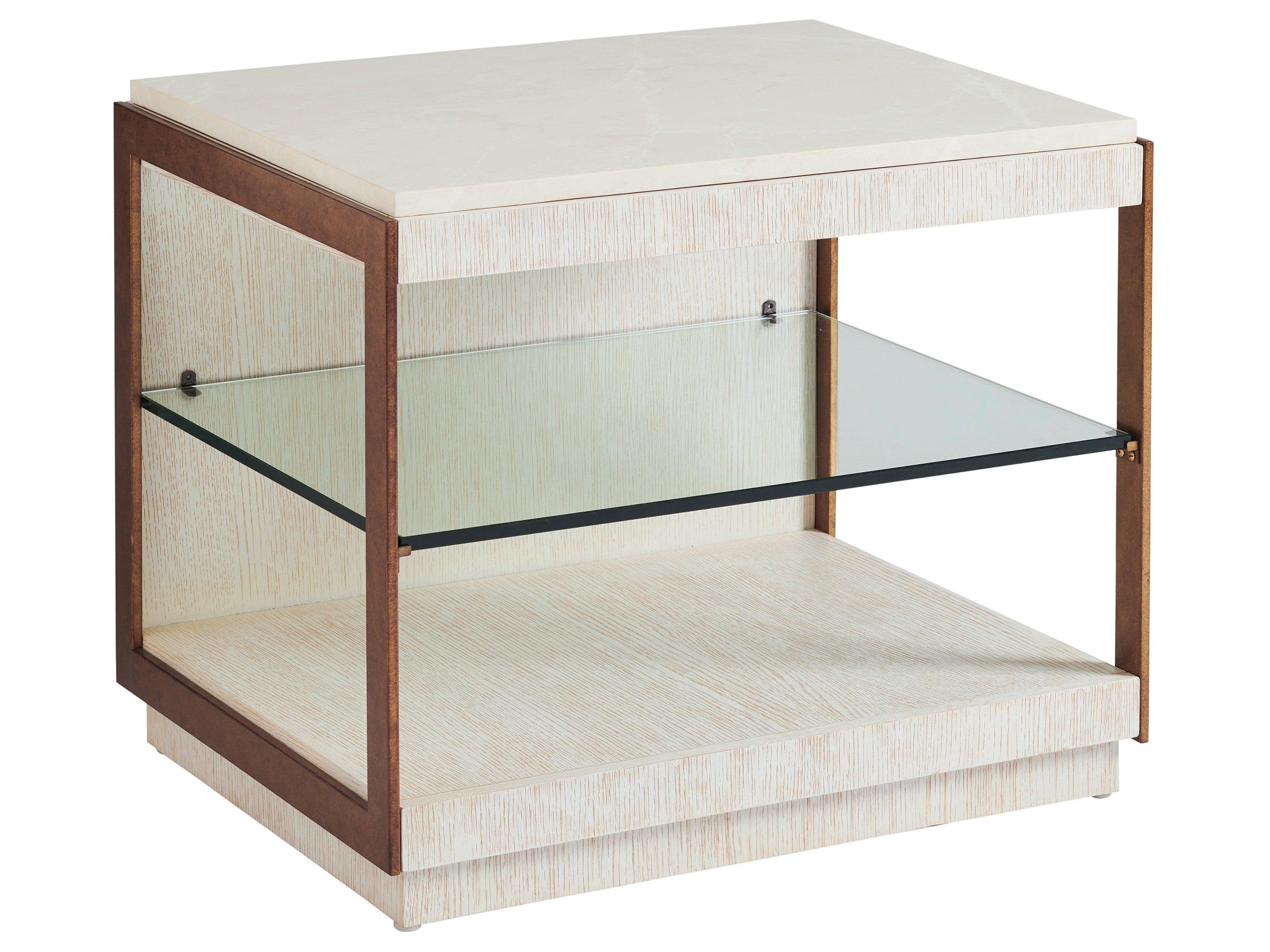 Carmel Point Lobos Rectangular End Table - Frankwebs