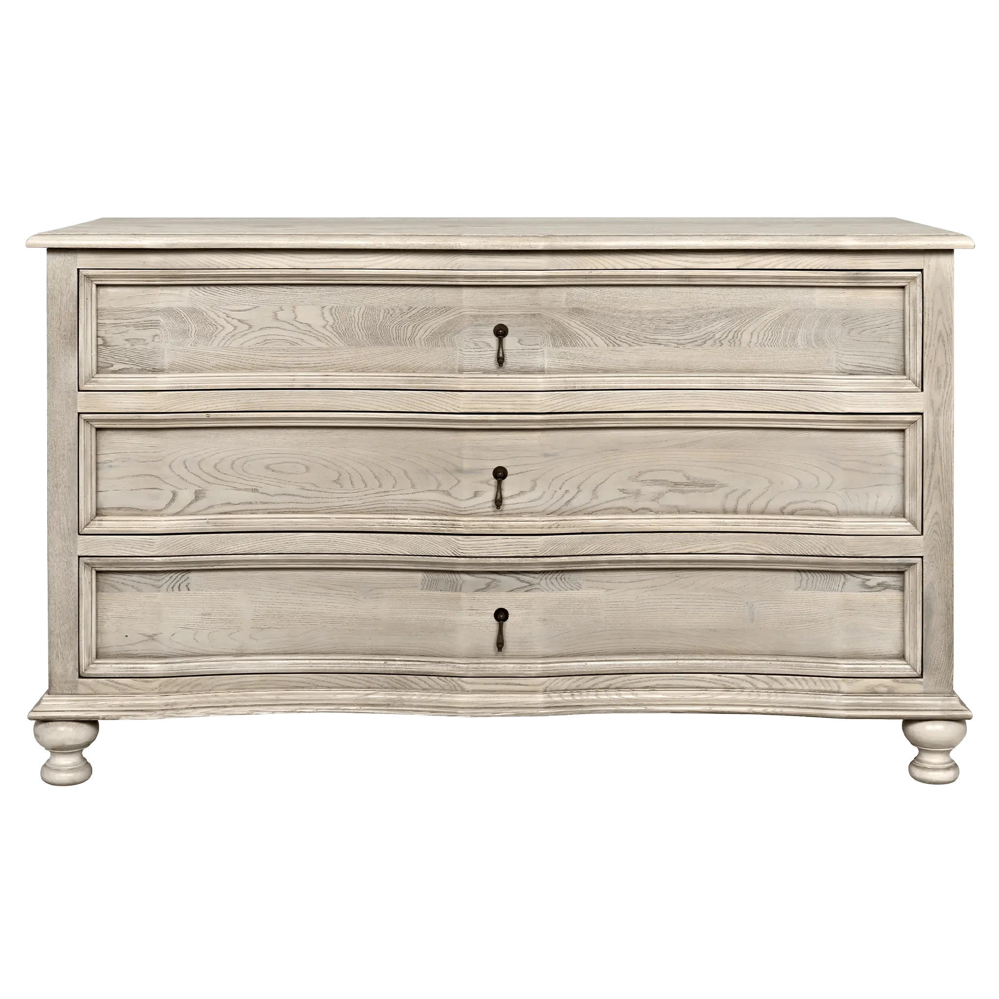 Curved Front 3 Drawer Chest - Frankwebs