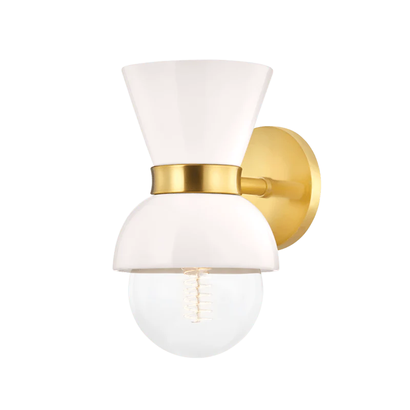 GILLIAN 1 LIGHT WALL SCONCE - Frankwebs