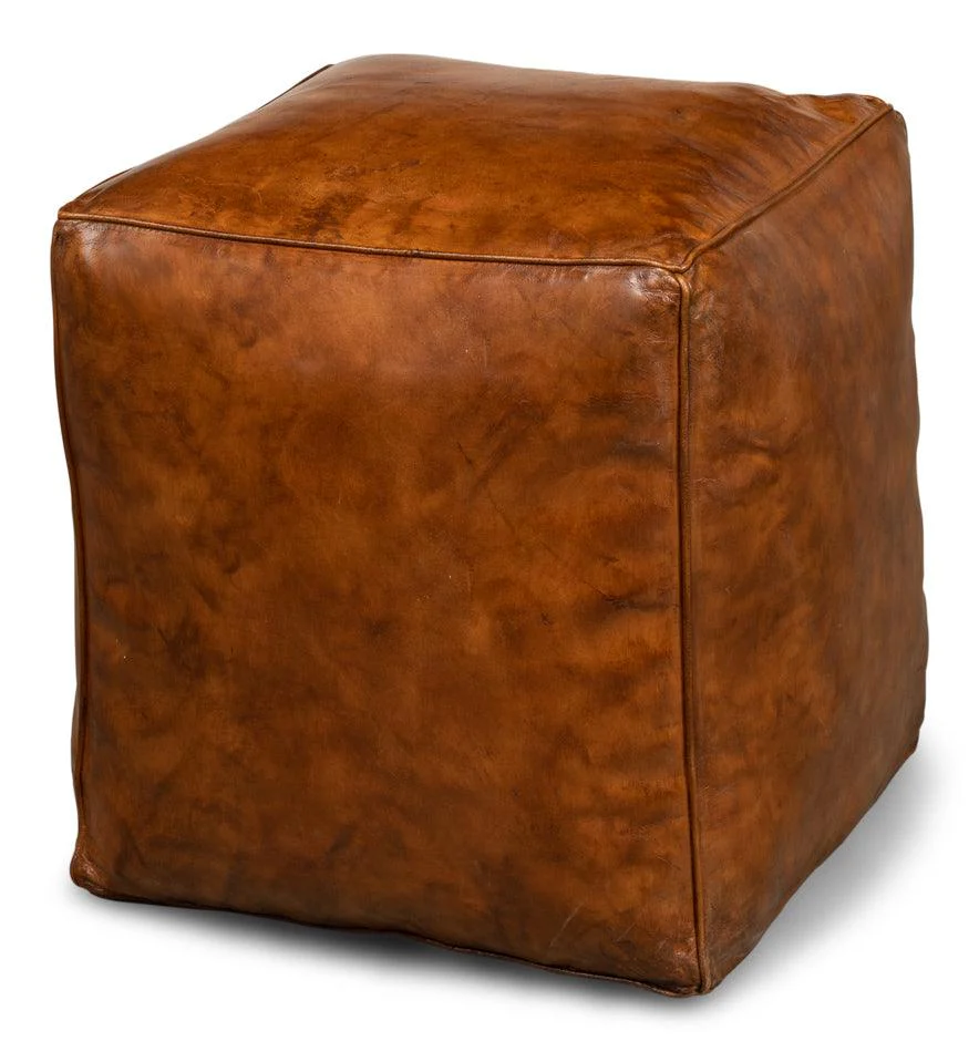 Sunday Afternoon Leather Cube Natural - Frankwebs