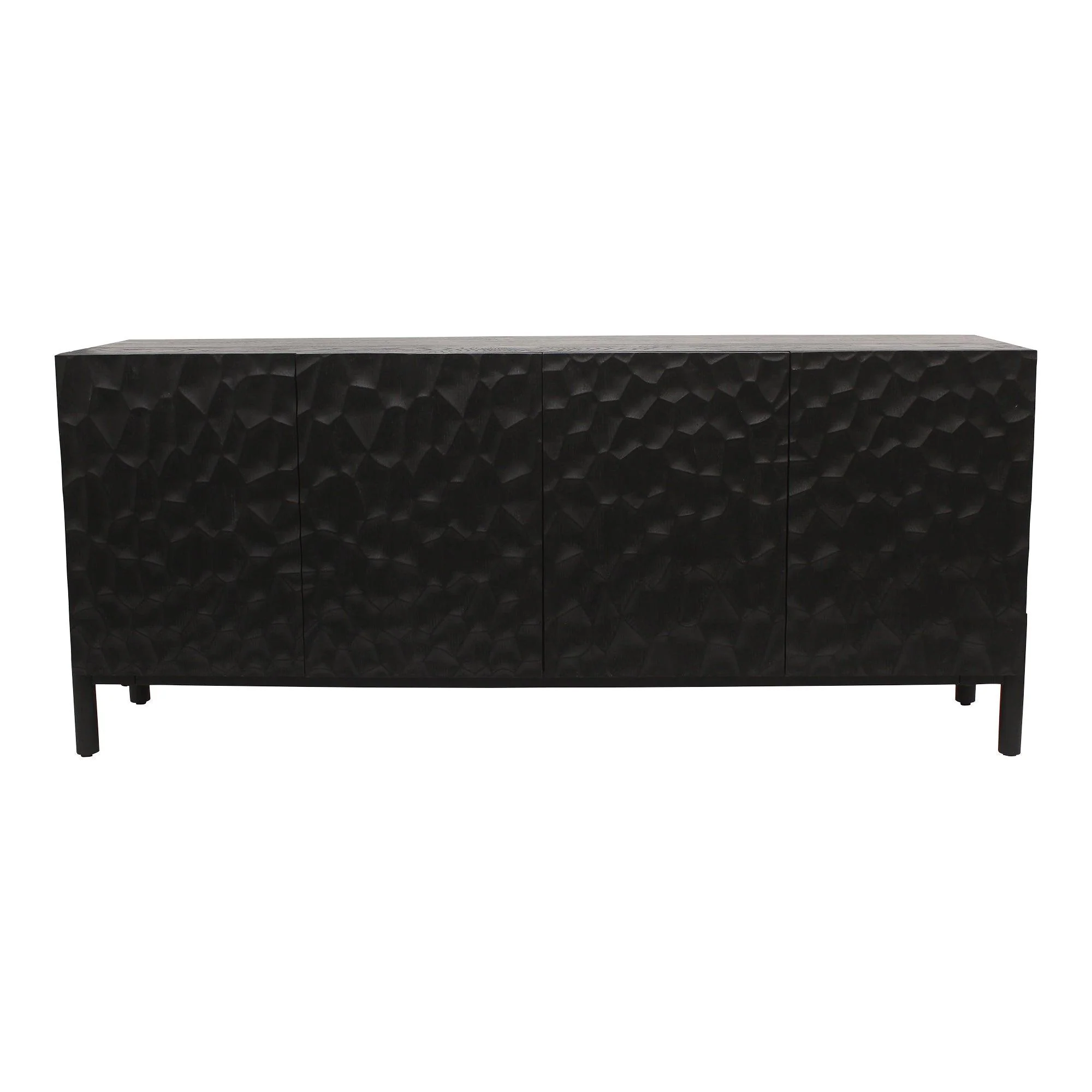 Misaki Oak Sideboard Black - Frankwebs