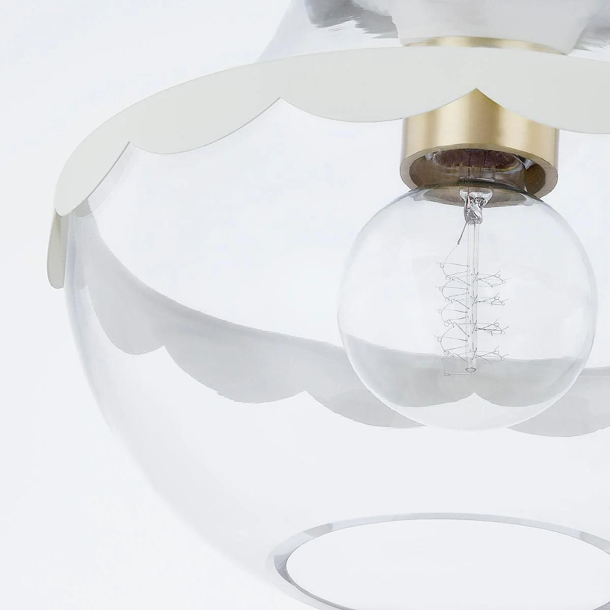 ALAINA 1 LIGHT SEMI FLUSH - Frankwebs