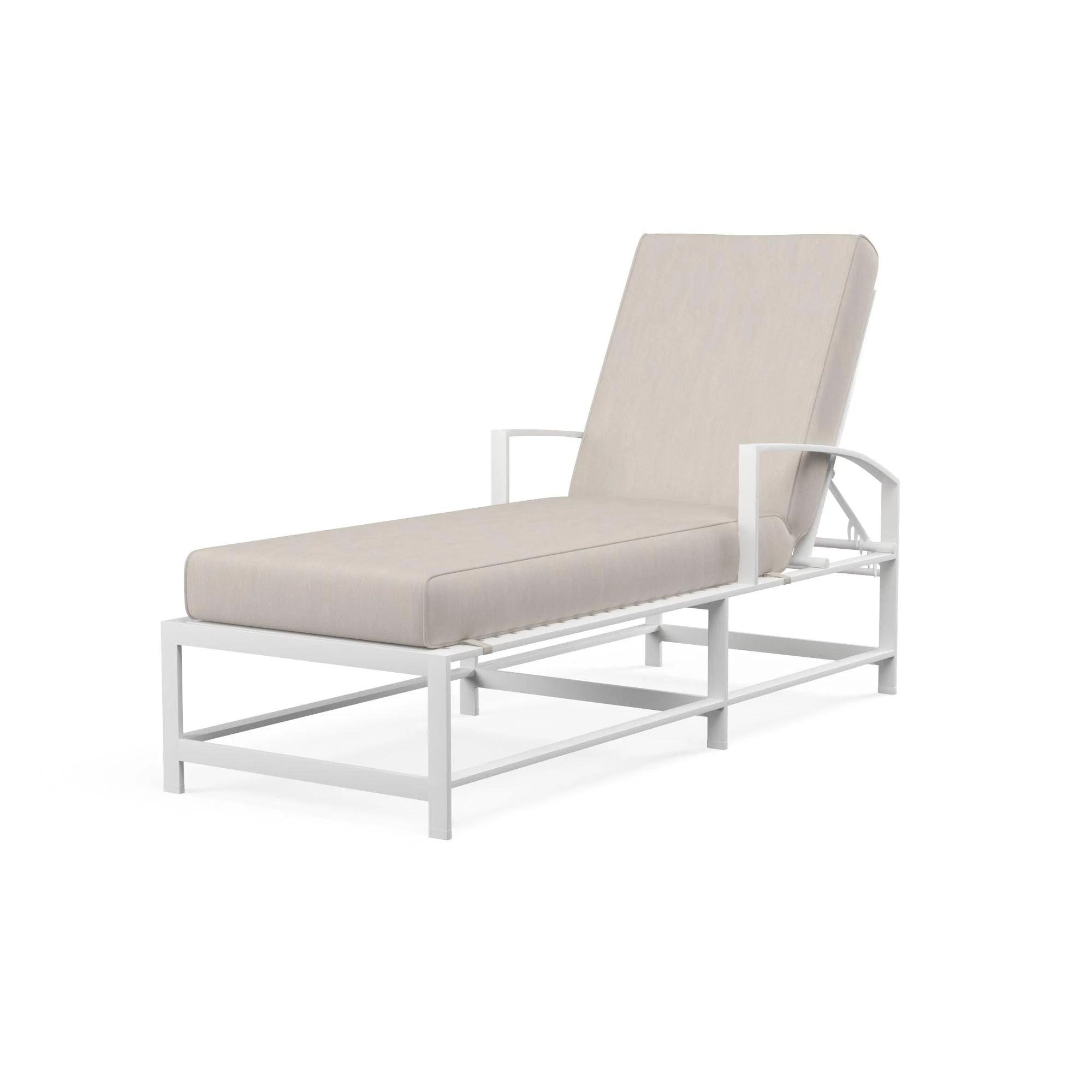 Bristol Chaise in Canvas Flax w/ Self Welt - Frankwebs