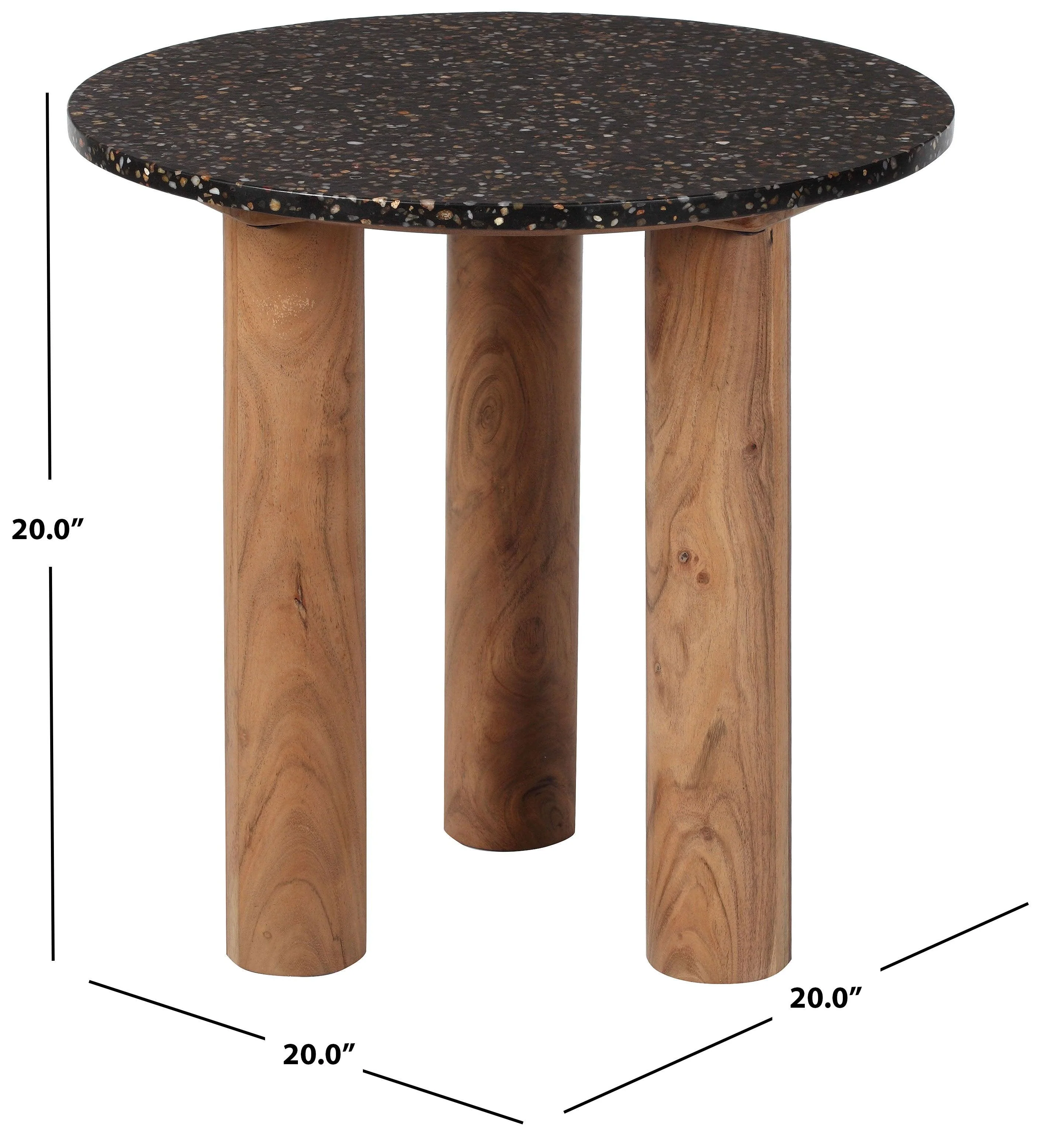 KATHALINA TERRAZZO ACCENT TABLE - Frankwebs