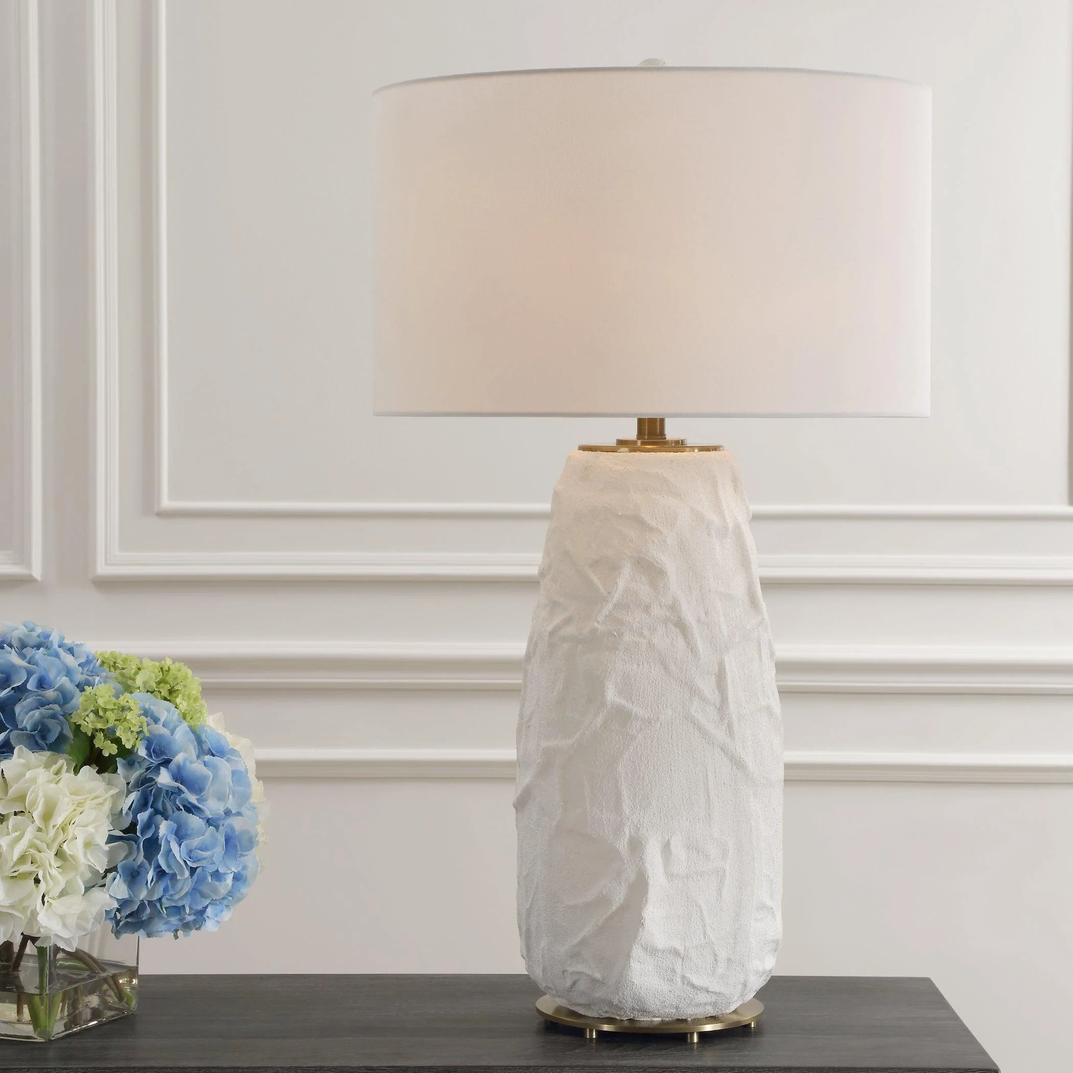 Vida White Table Lamp - Frankwebs