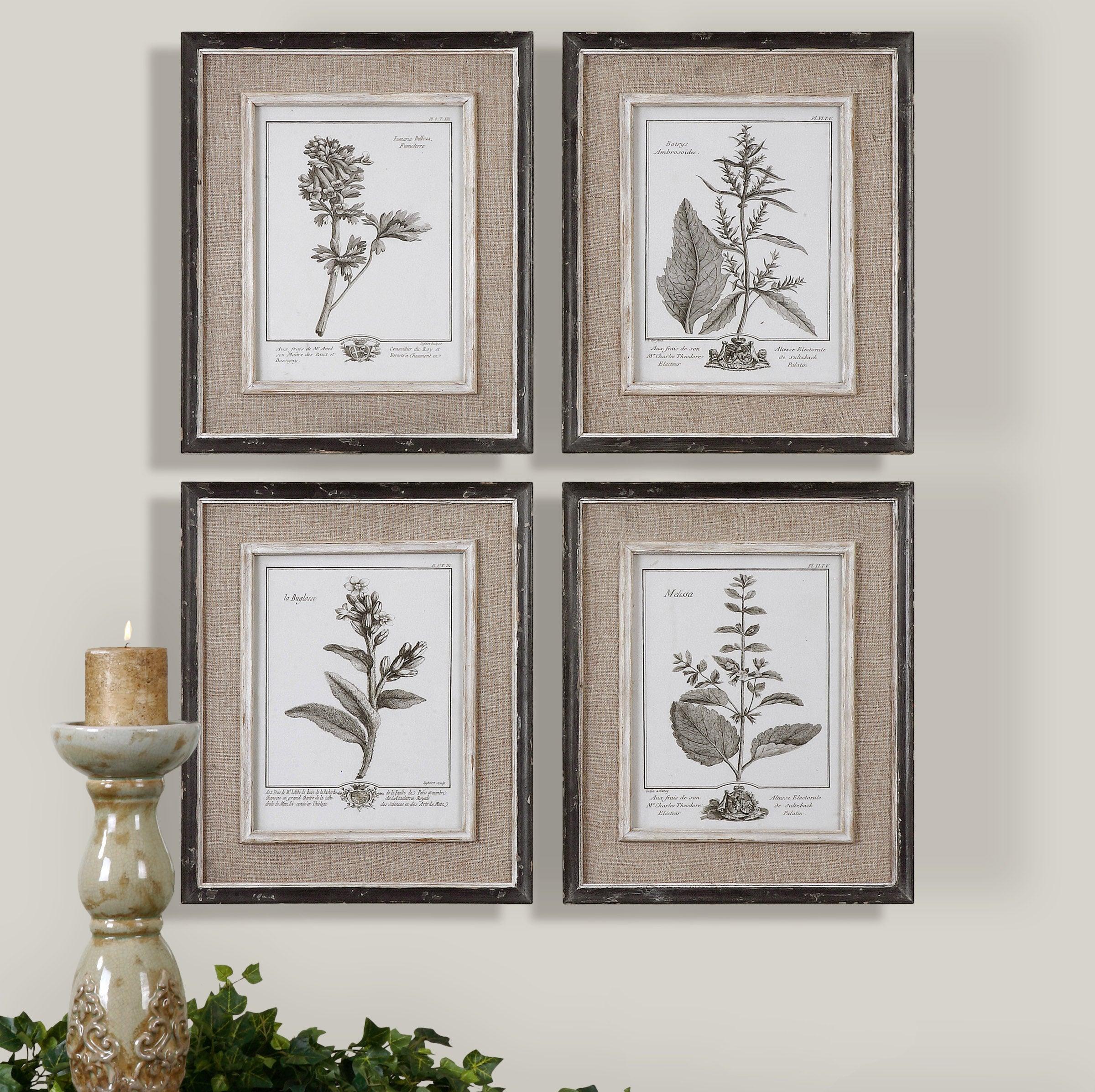 Casual Grey Study Framed Art Set/4 - Frankwebs