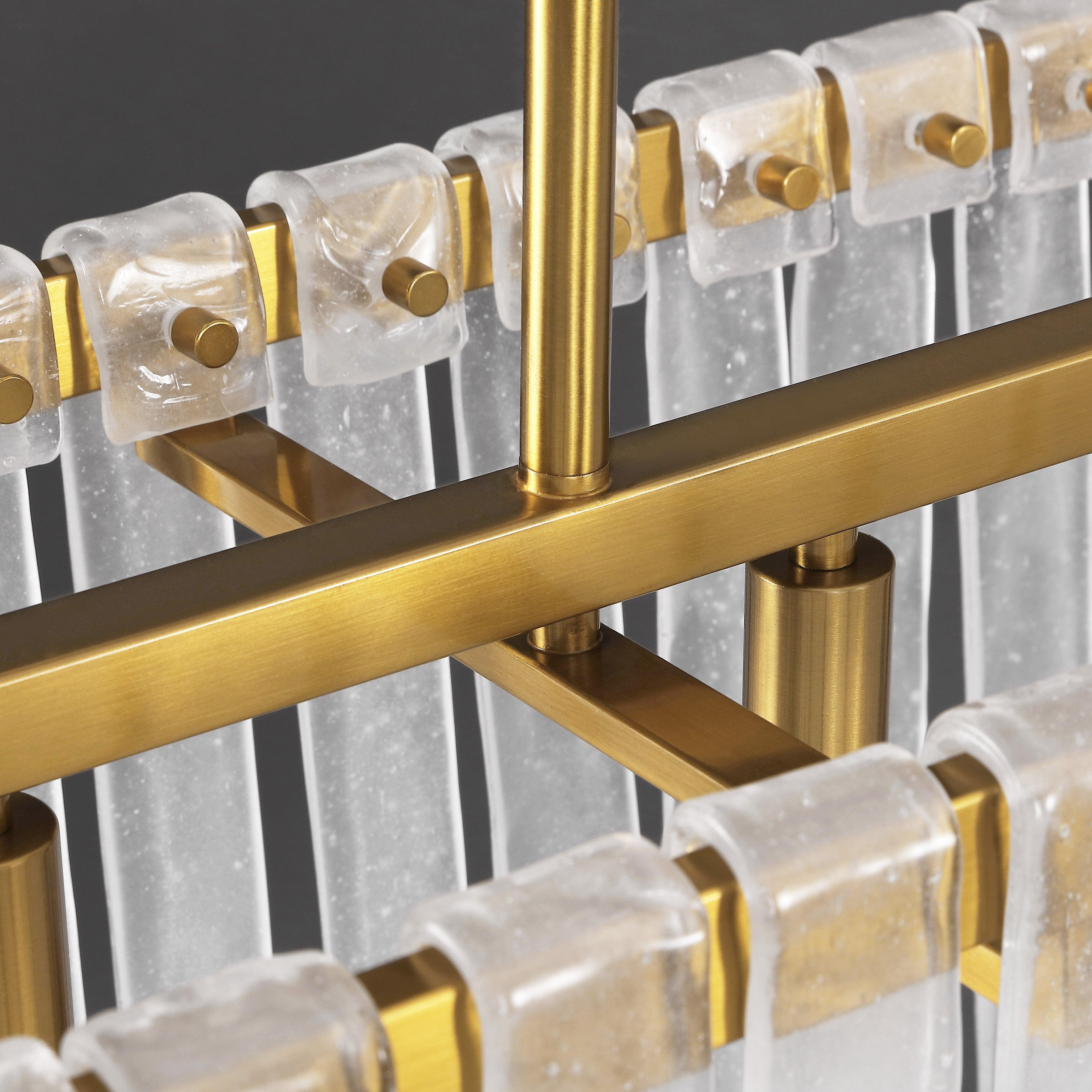 ROSALANA GLASS CHANDELIER - Frankwebs