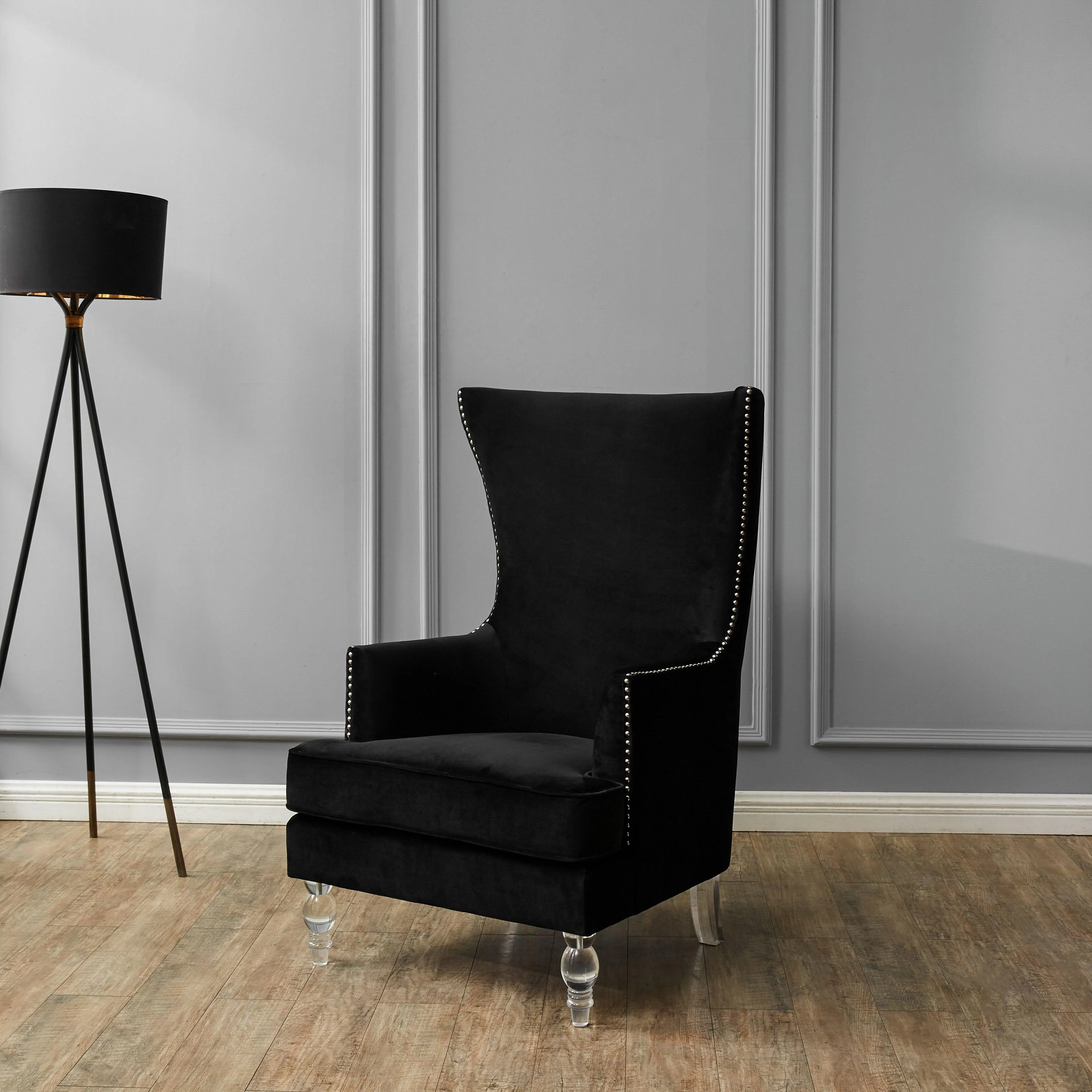 Geode Modern Wingback Chair - Frankwebs