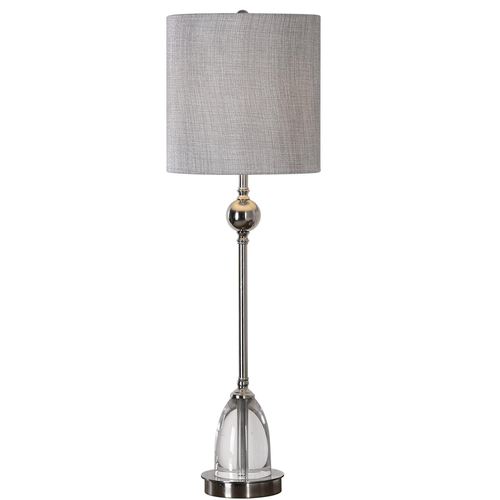 Gallo Nickel Buffet Lamp - Frankwebs