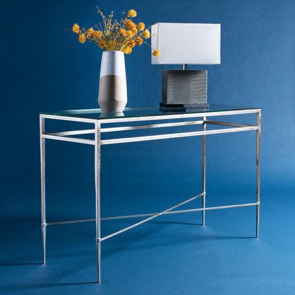 BAUMGARTEN GLASS CONSOLE TABLE - Frankwebs