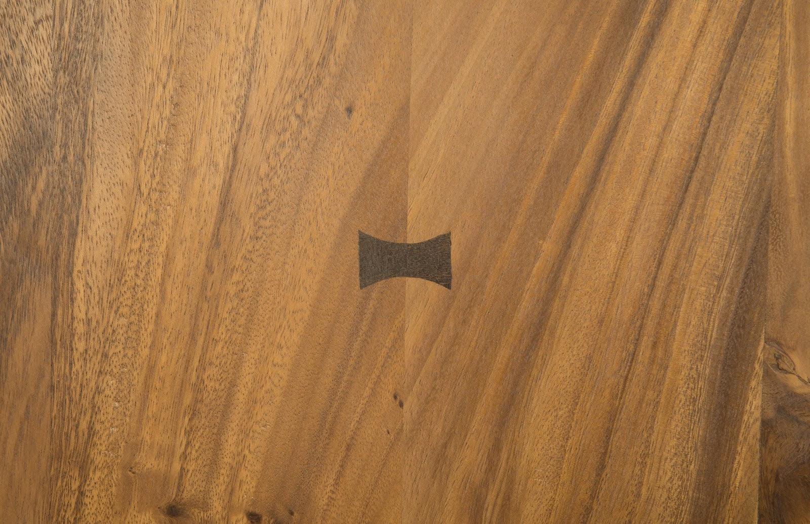 Ophelia Bar Stool, Chamcha Wood, Natural - Frankwebs