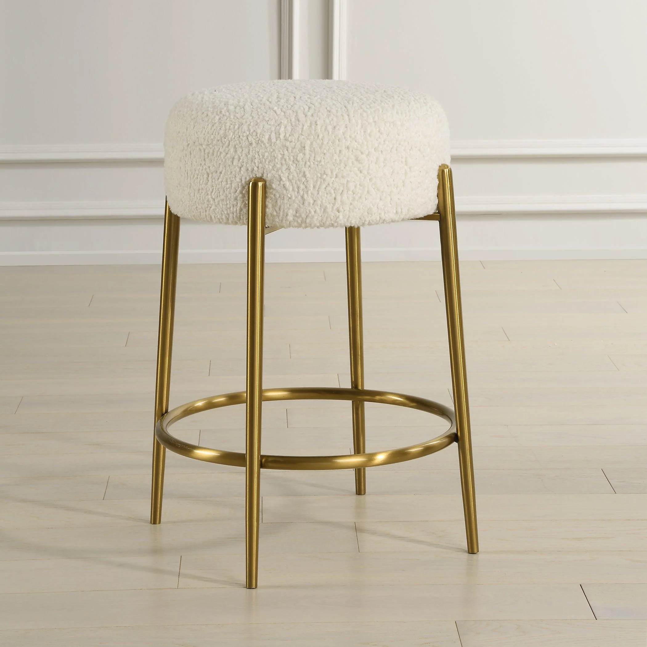 Arles Brass Counter Stool - Frankwebs