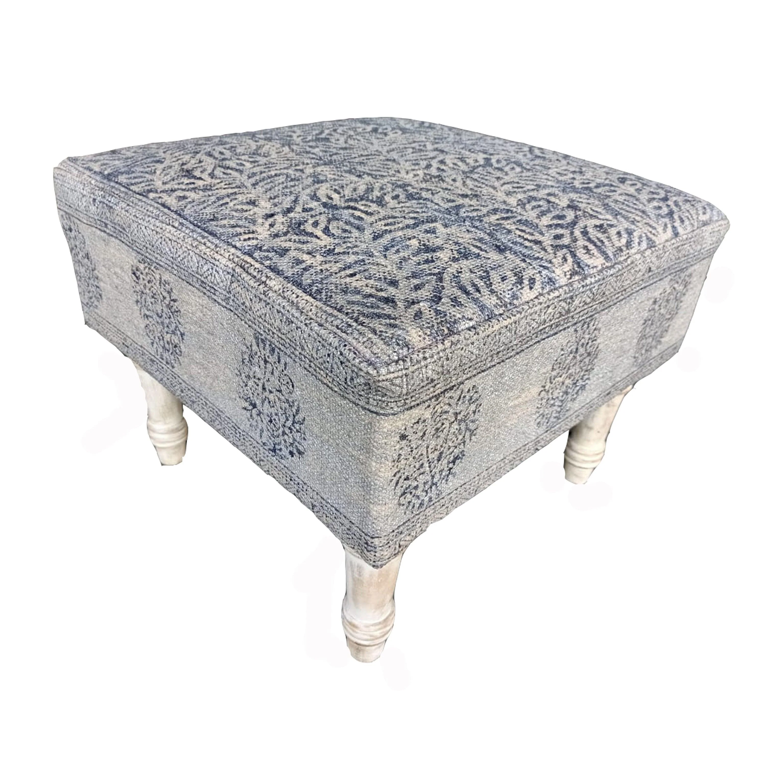 Printed Cotton Stool - Frankwebs