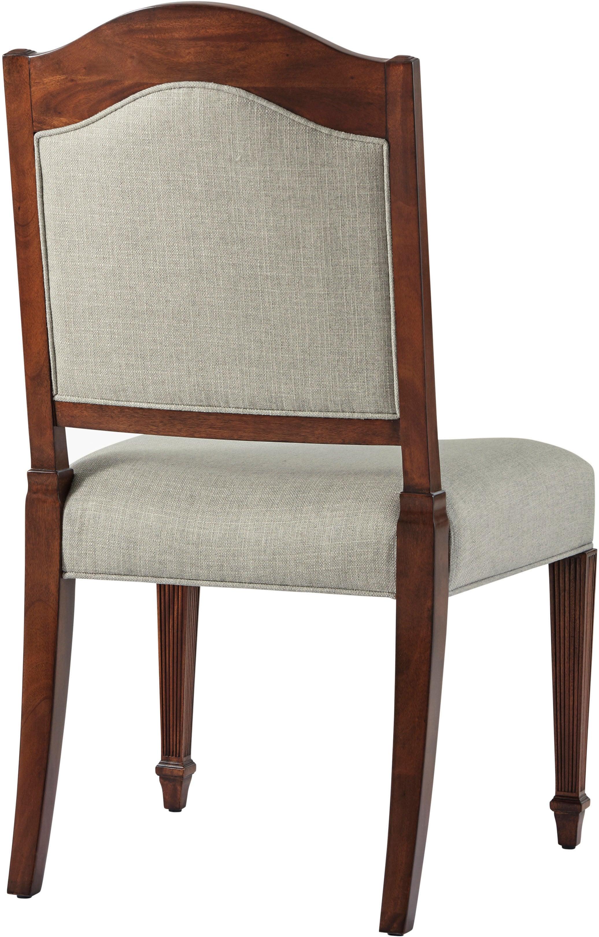Sheraton's Satinwood Side Chair - Set Of 2 - Frankwebs