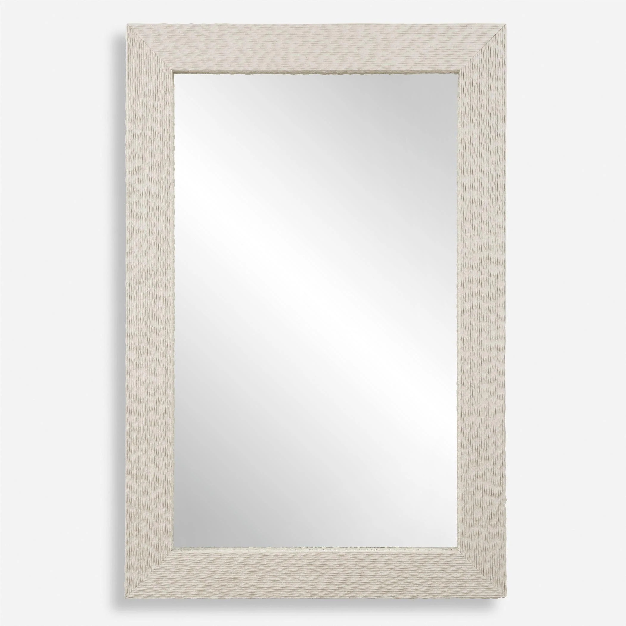Everett Ivory Stone Mirror - Frankwebs