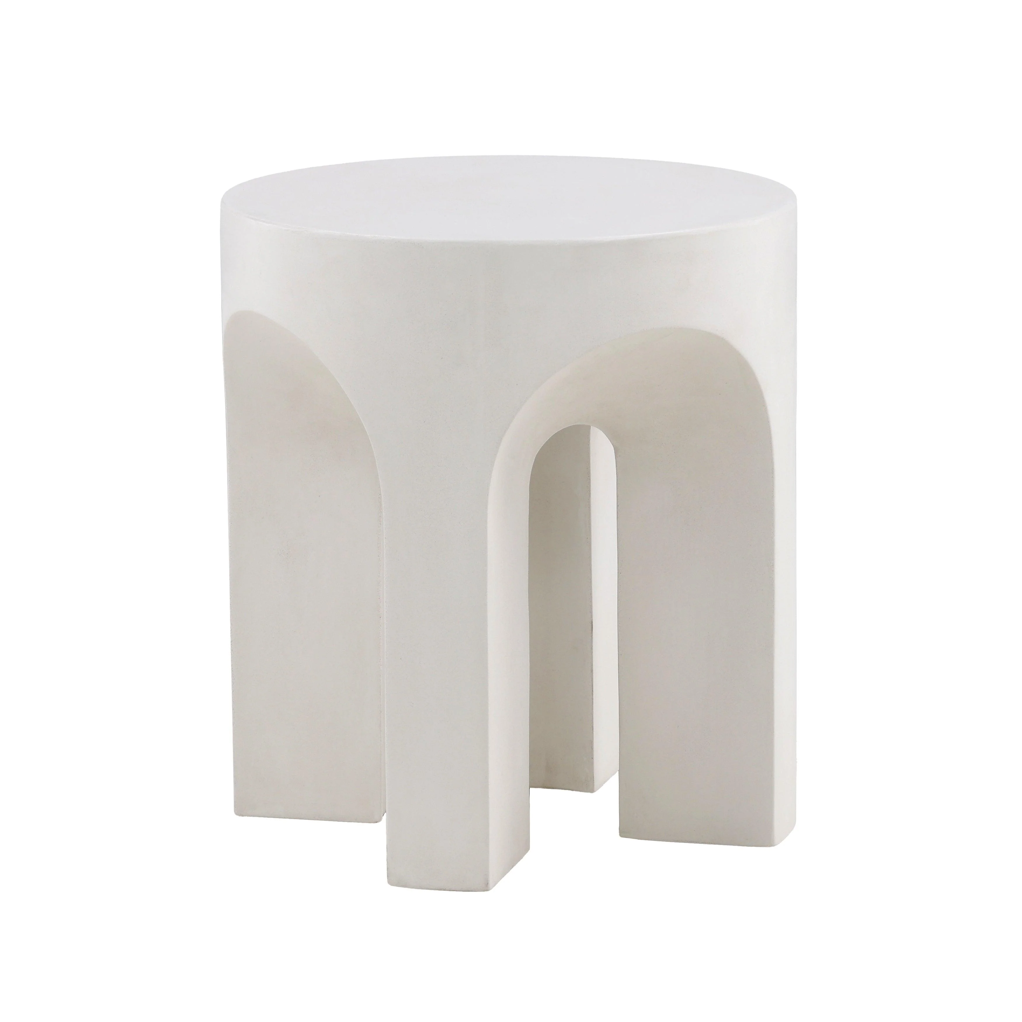 Hutchinson Side Table Cream - Frankwebs
