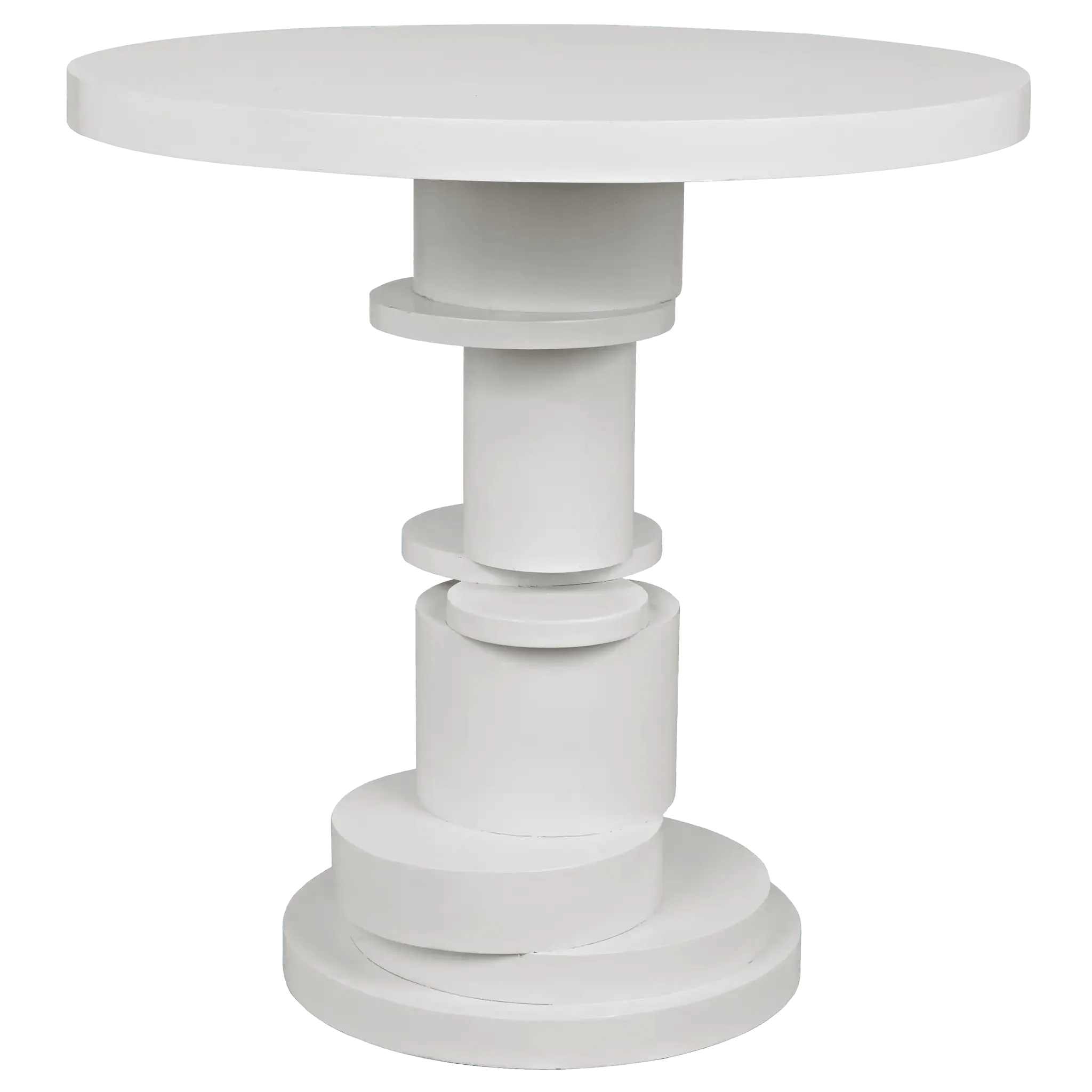 Hugo Side Table, Solid White - Frankwebs