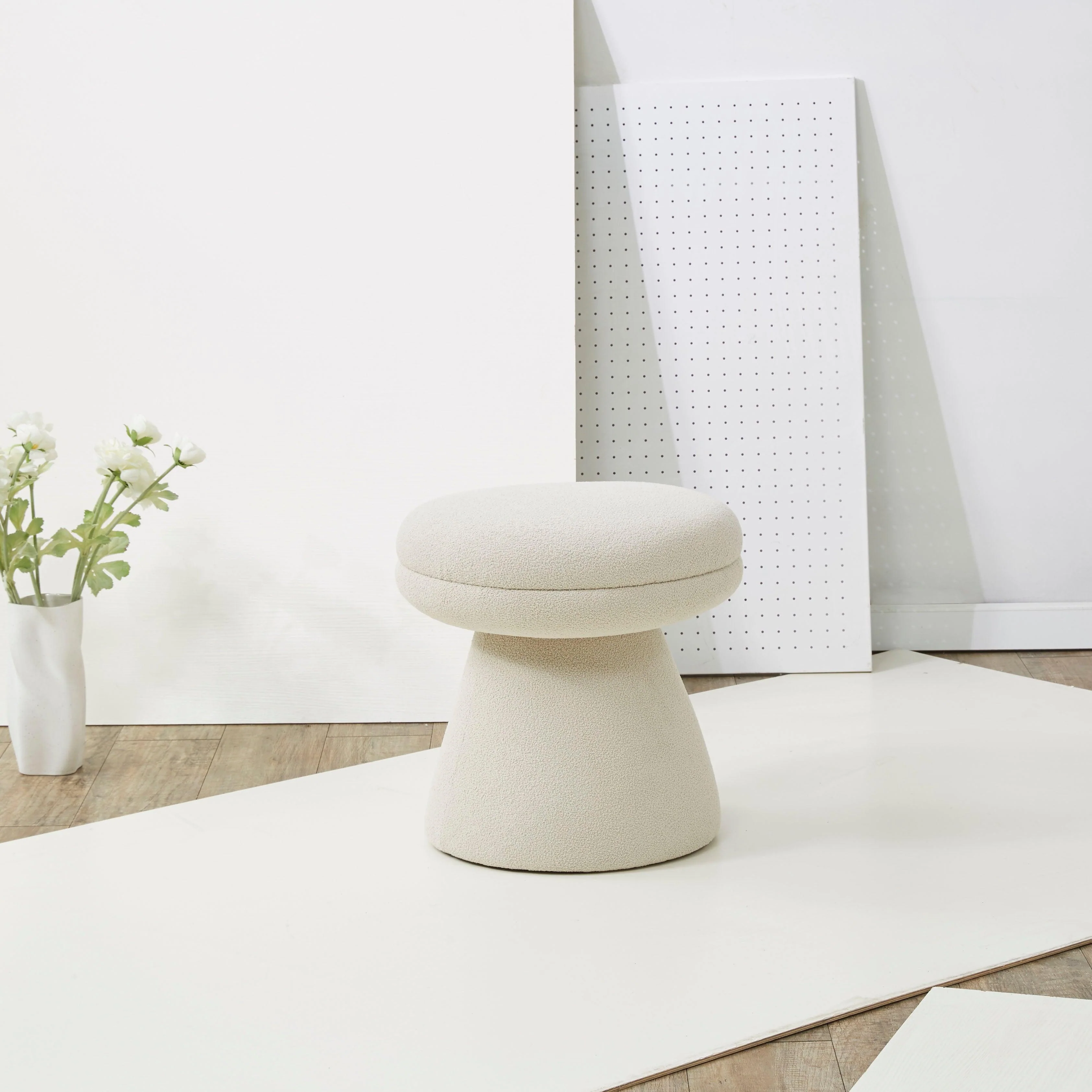 GISELLA BOUCLE OTTOMAN - Frankwebs