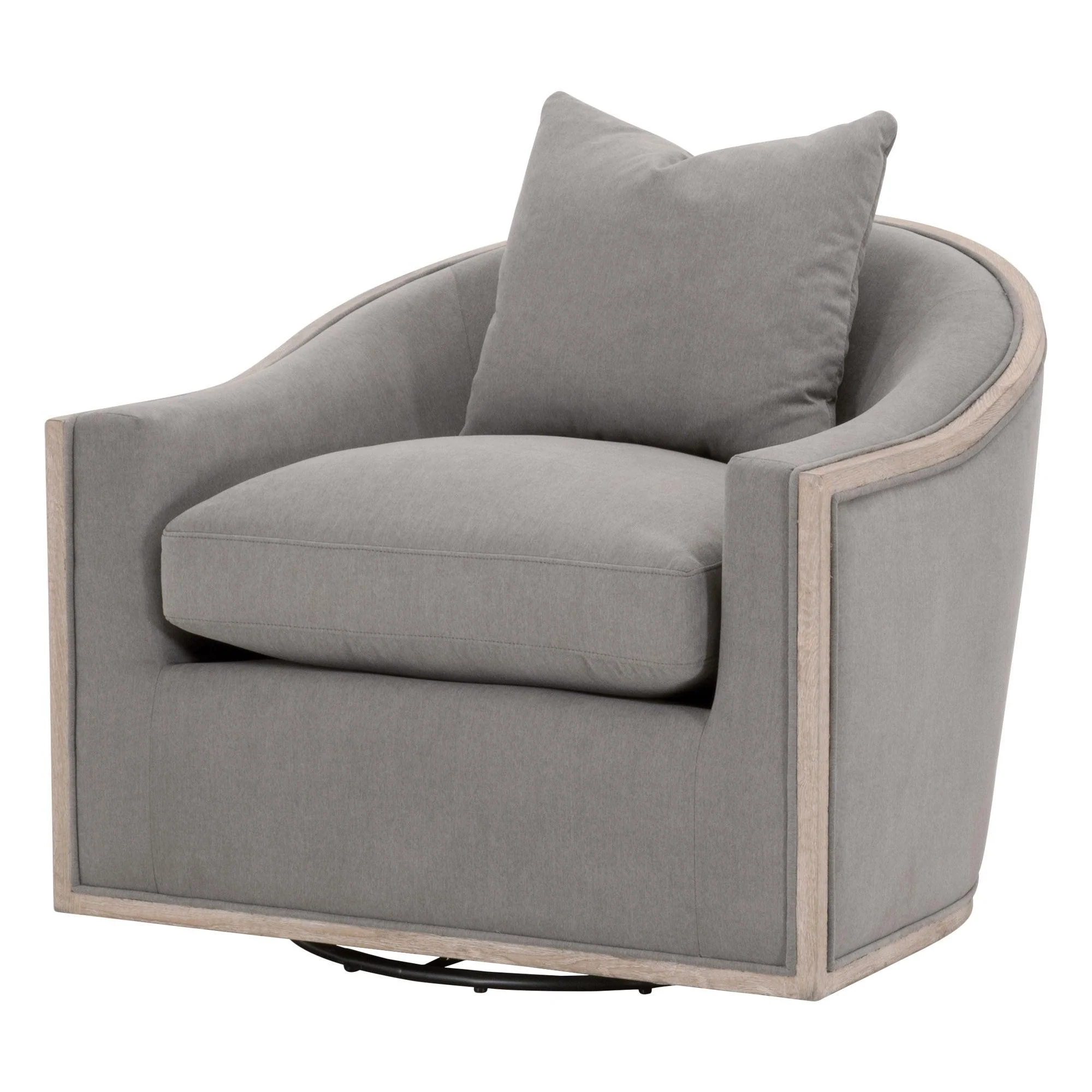 Paxton Swivel Club Chair - Frankwebs