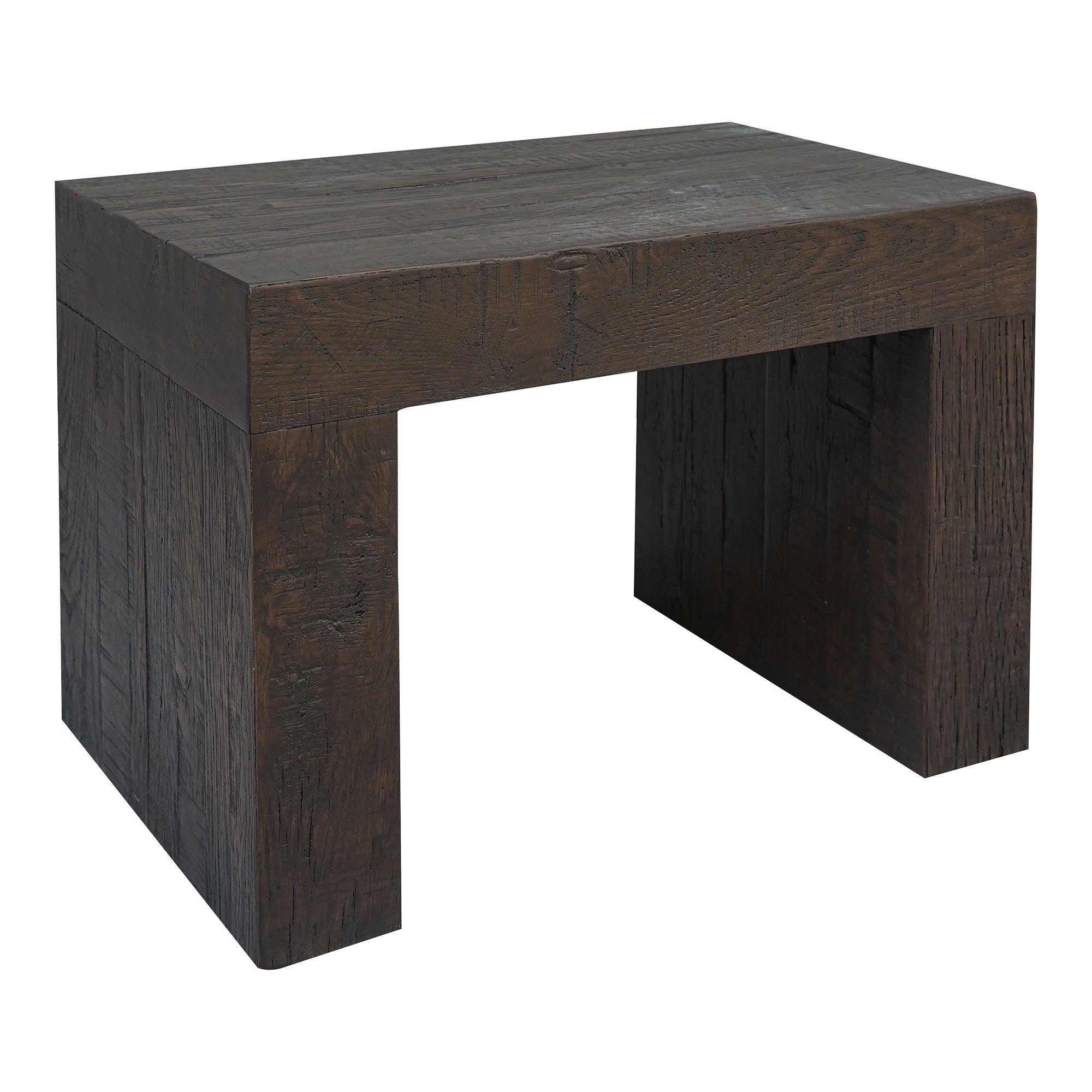 Evander Dining Stool Rustic Brown - Frankwebs