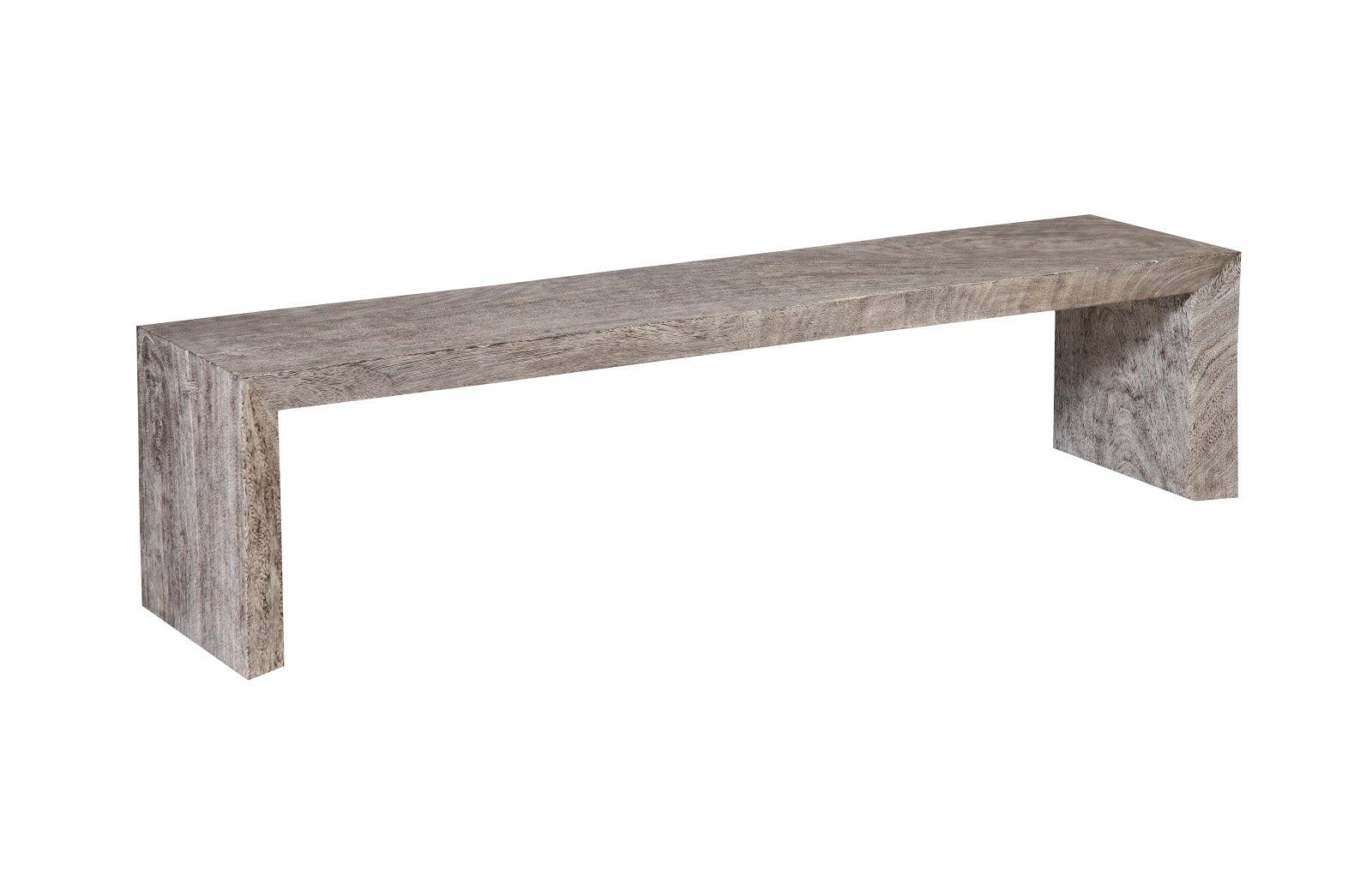 Waterfall Bench, Gray Stone - Frankwebs