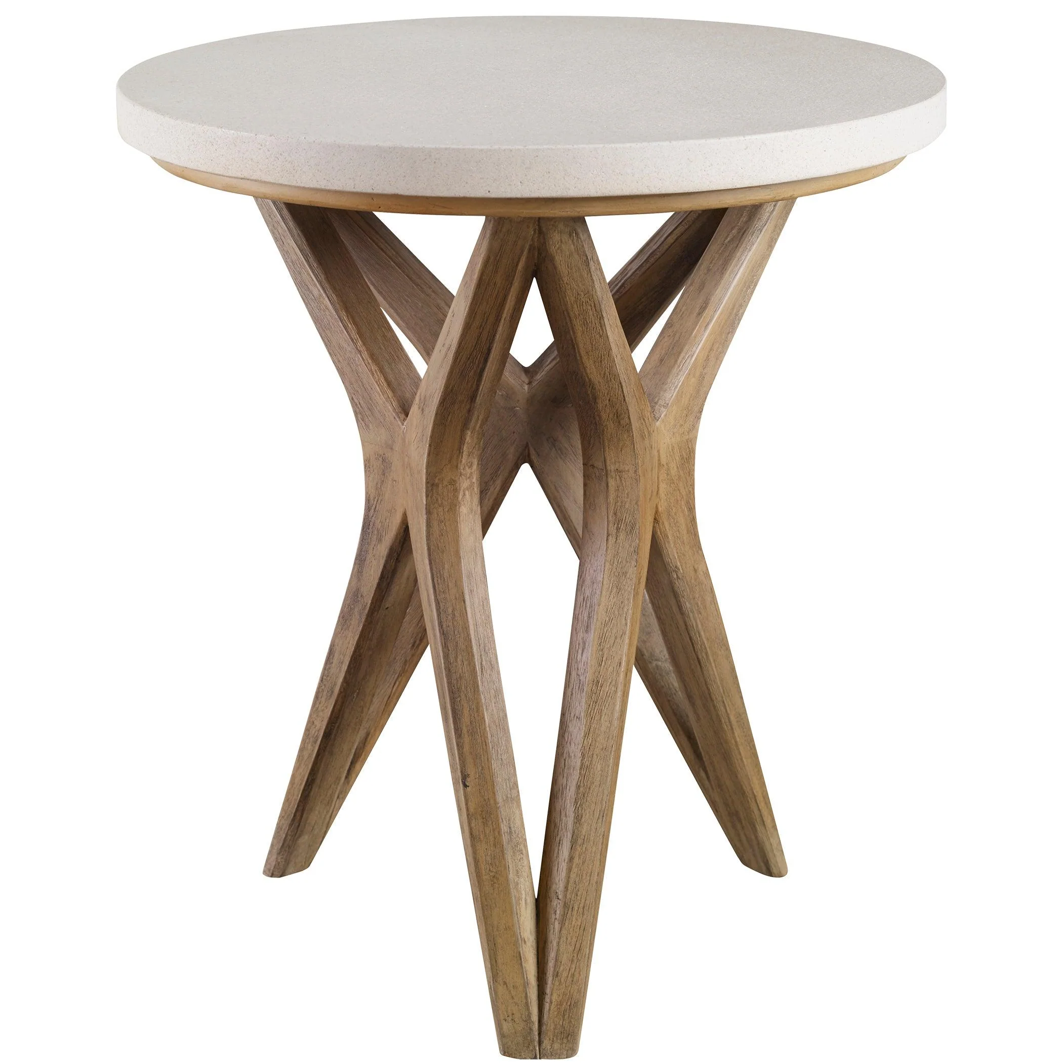 Marnie Limestone Side Table - Frankwebs