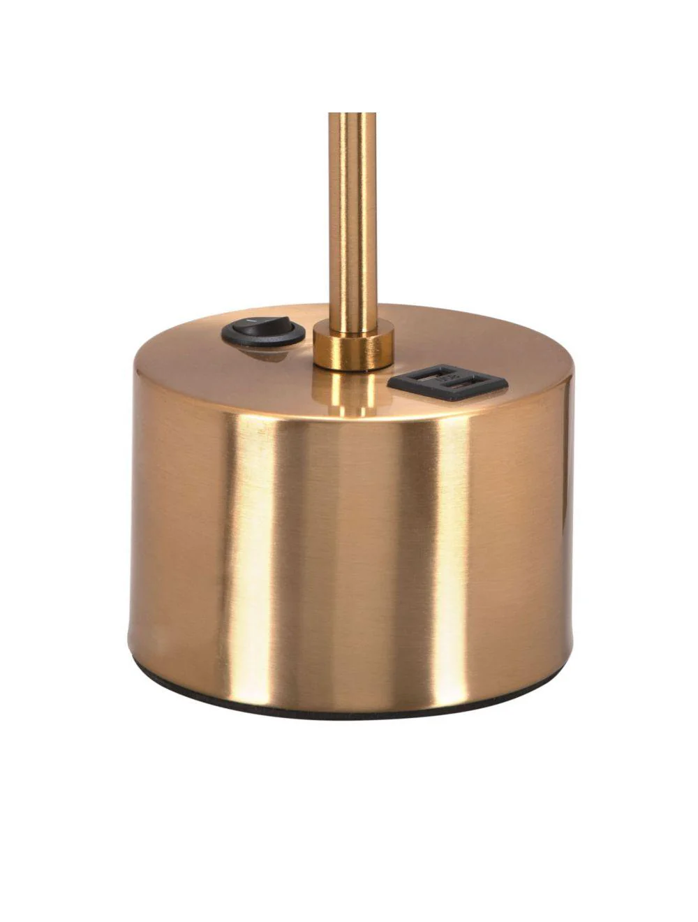 Kippy Table Lamp Brown & Brass - Frankwebs