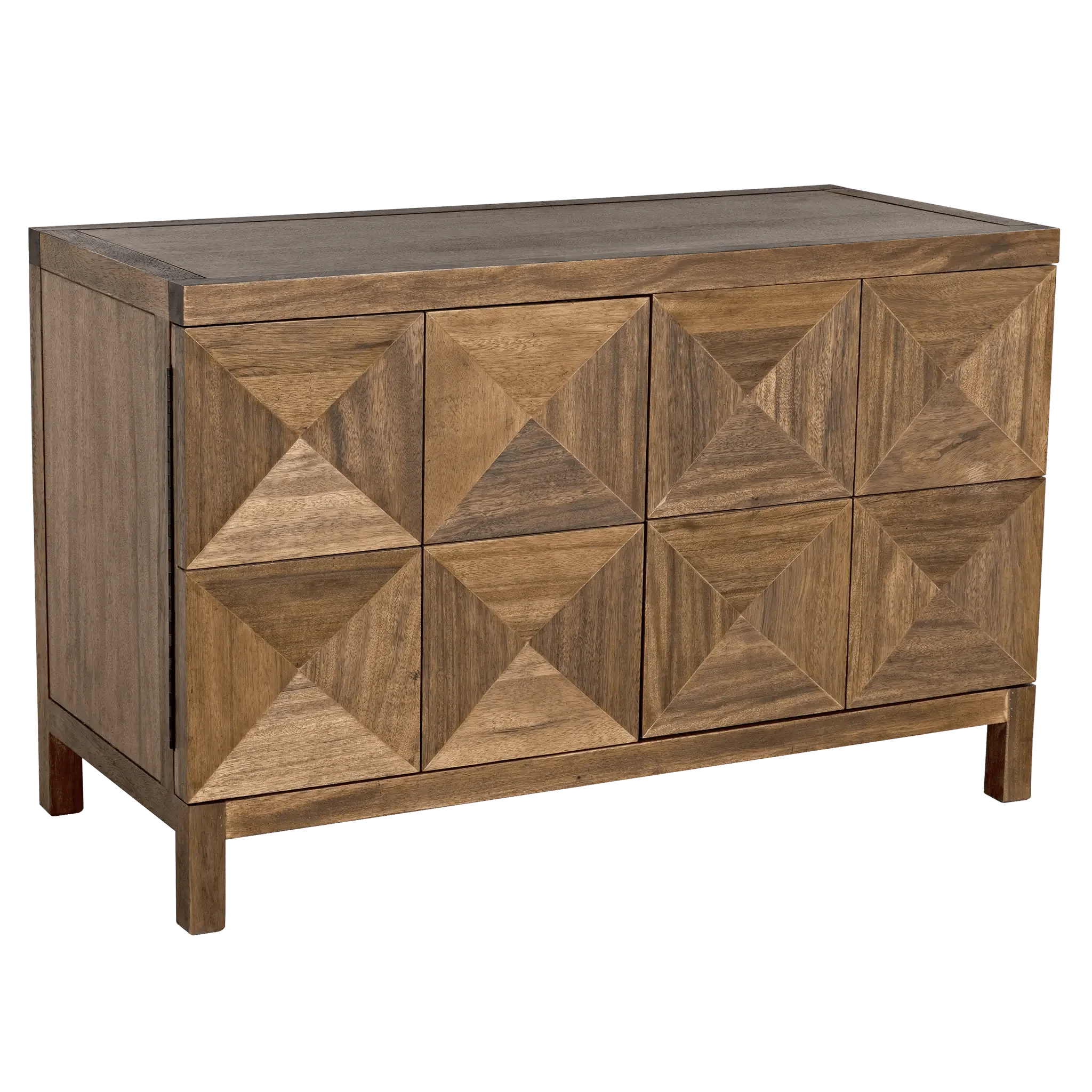 Quadrant 2 Door Sideboard, Dark Walnut - Frankwebs