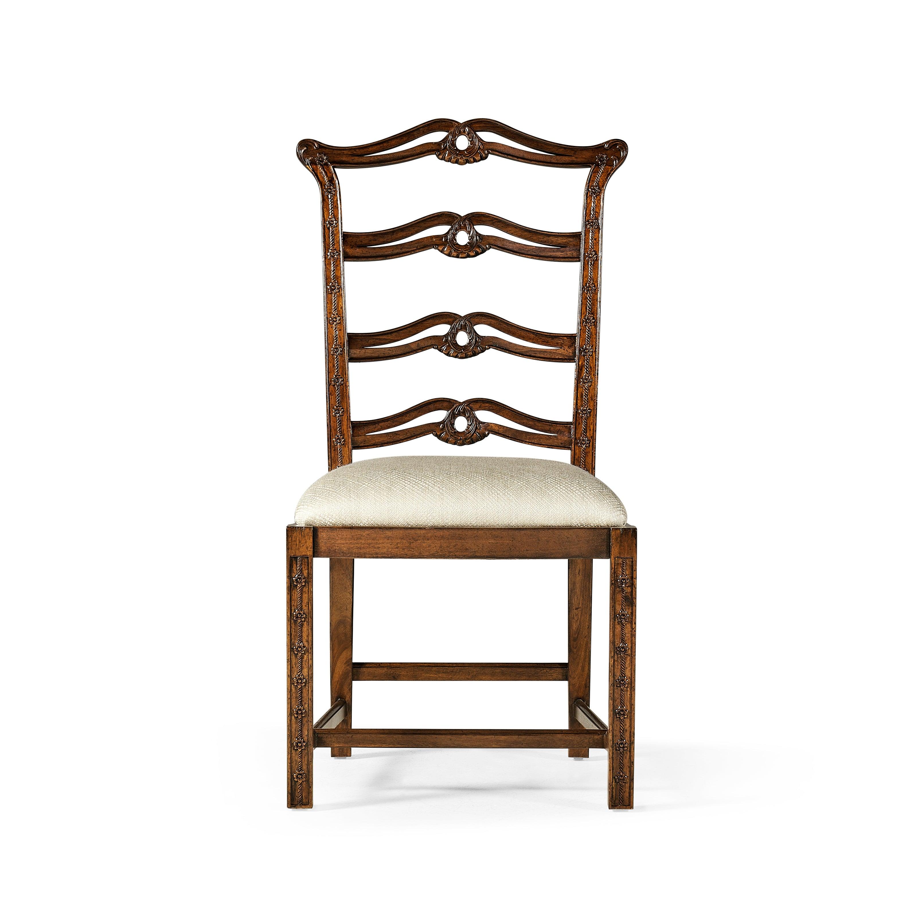 Buckingham Chippendale Pierced Back Dining Side Chair - Frankwebs