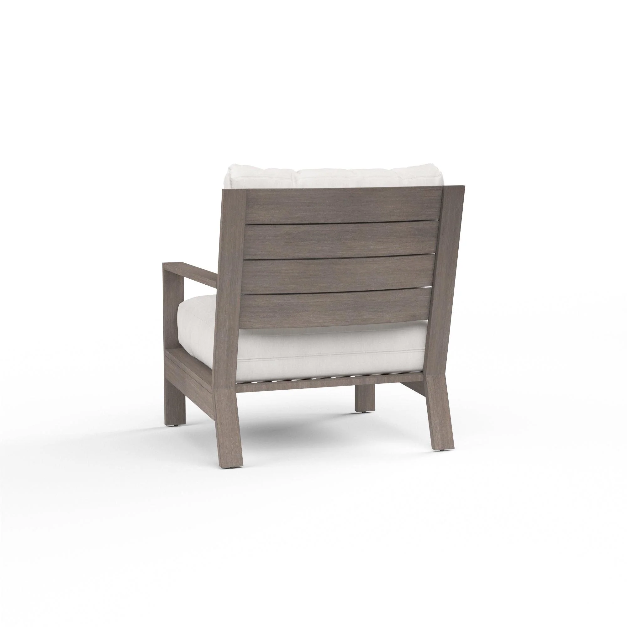Laguna Club Chair in Canvas Flax, No Welt - Frankwebs