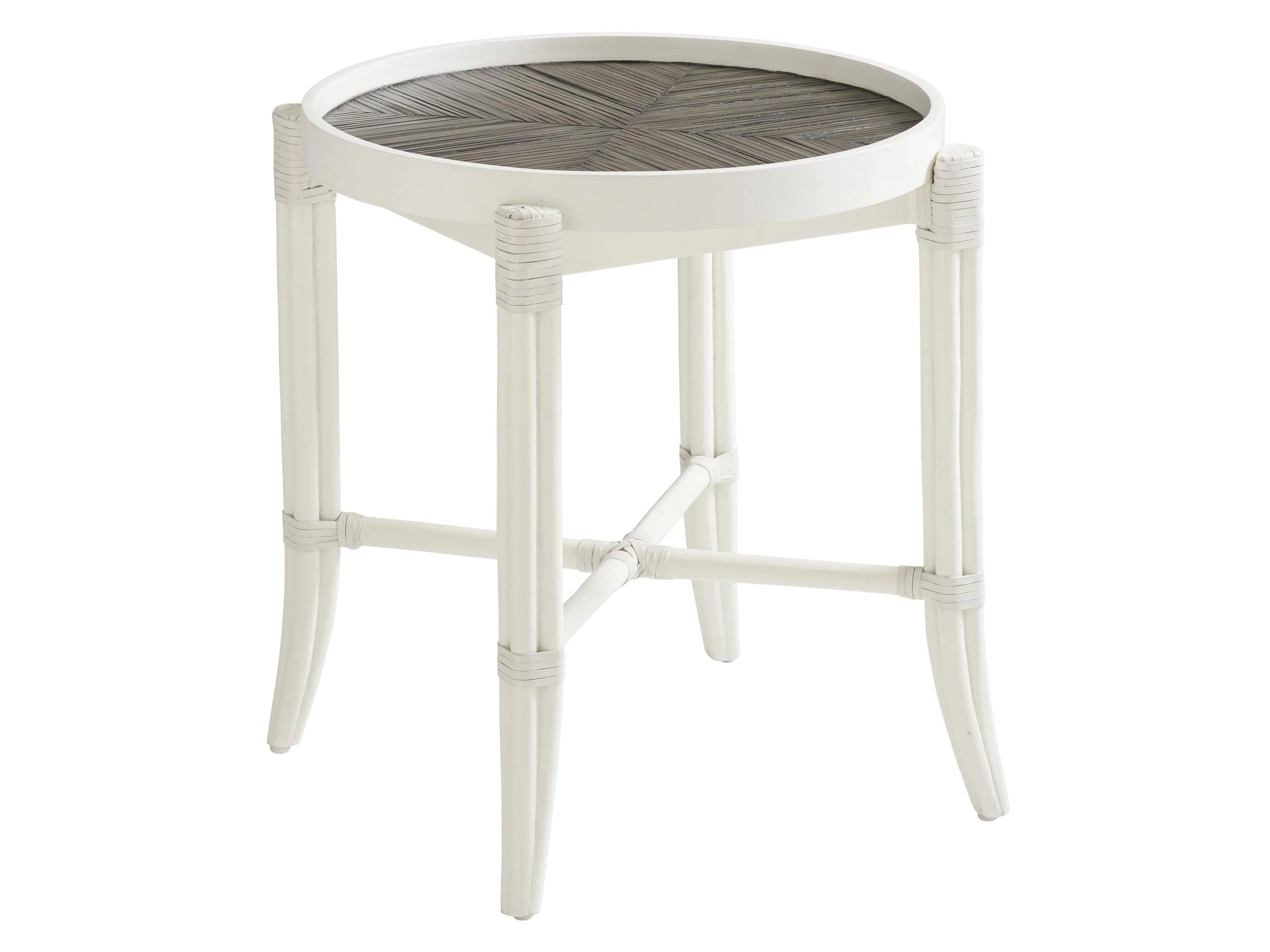 Ocean Breeze Neptune Round End Table - Frankwebs