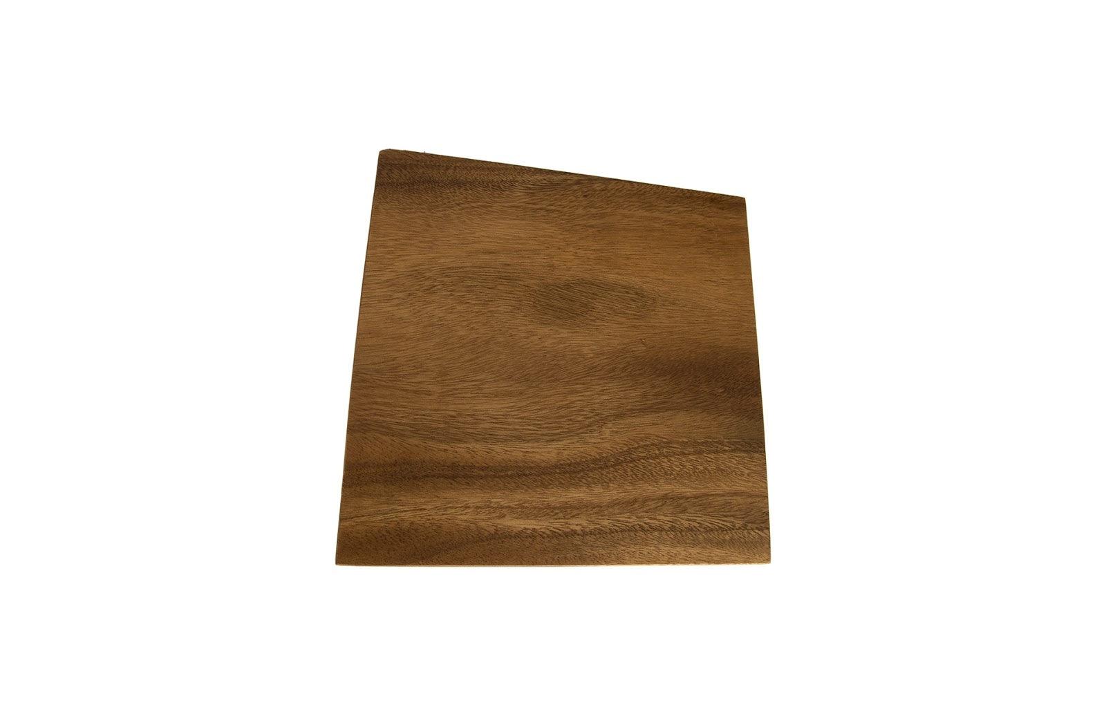 Crumpled Oil Drum Pedestal, Wood Top - Frankwebs