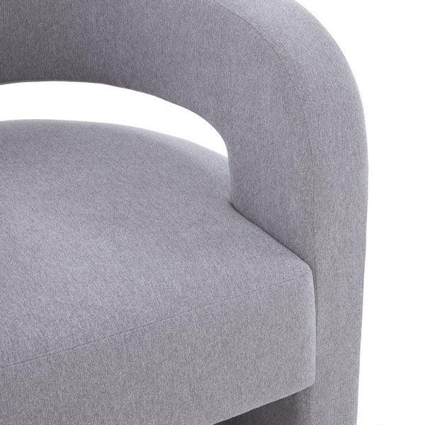 ANISSA BARREL BACK ACCENT CHAIR - Frankwebs