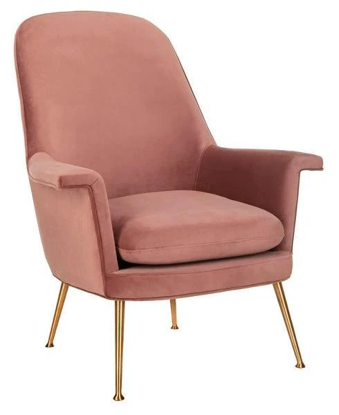 AIMEE VELVET ARM CHAIR - Frankwebs