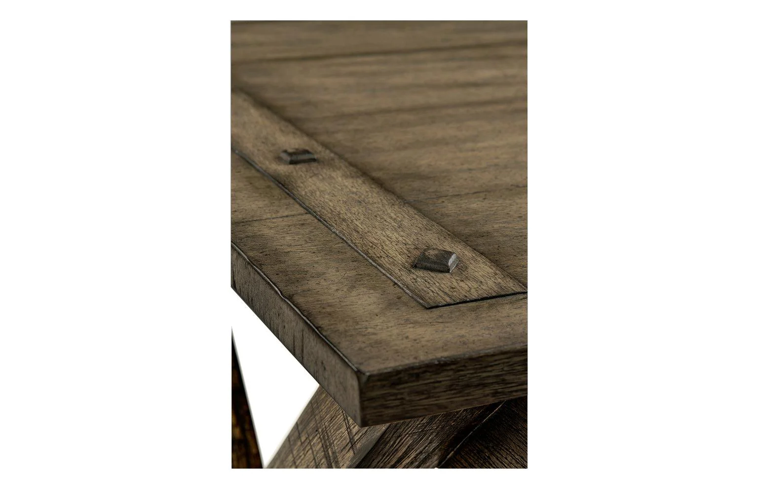 Casual Accents Dark Driftwood Desk - Frankwebs