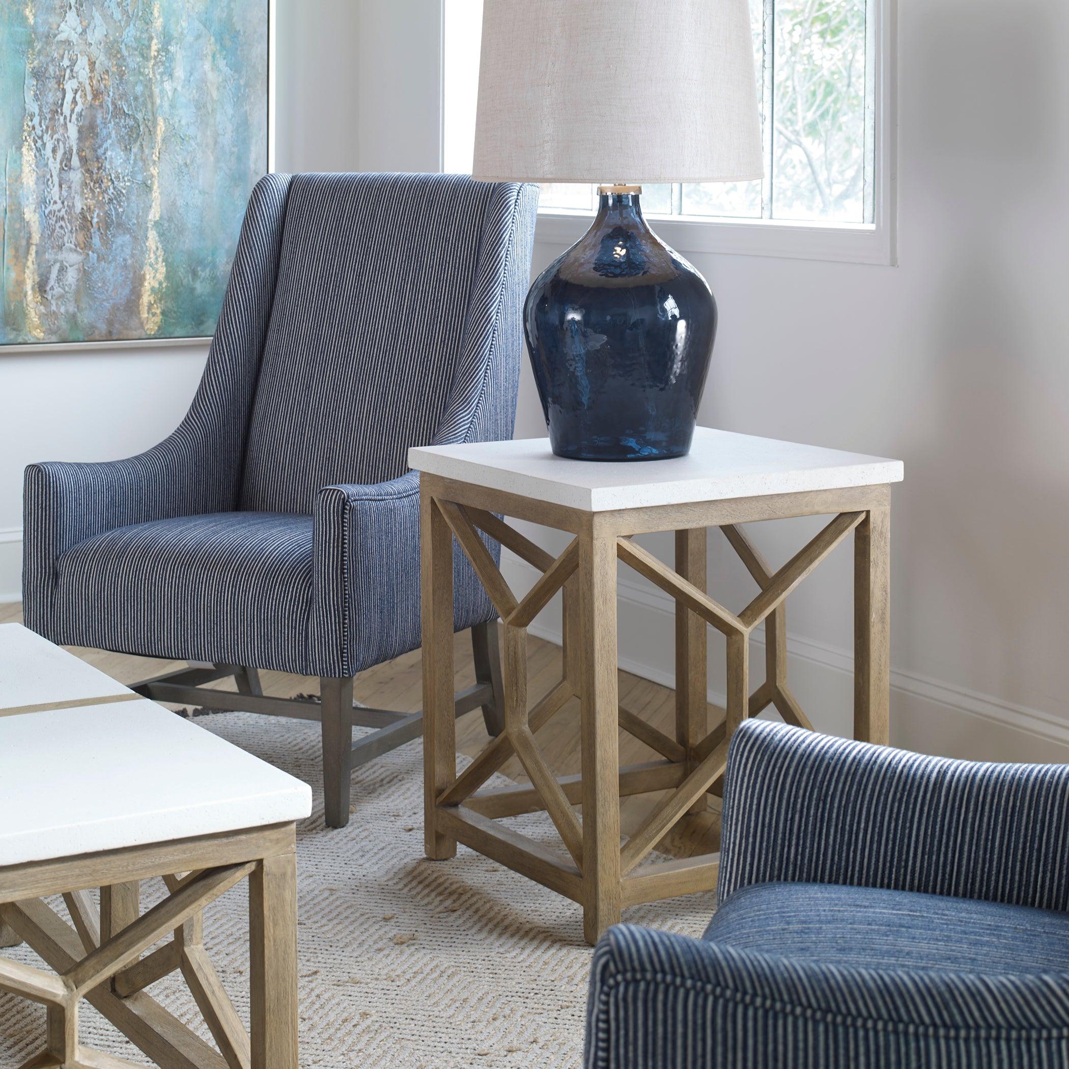 Catali Stone End Table - Frankwebs