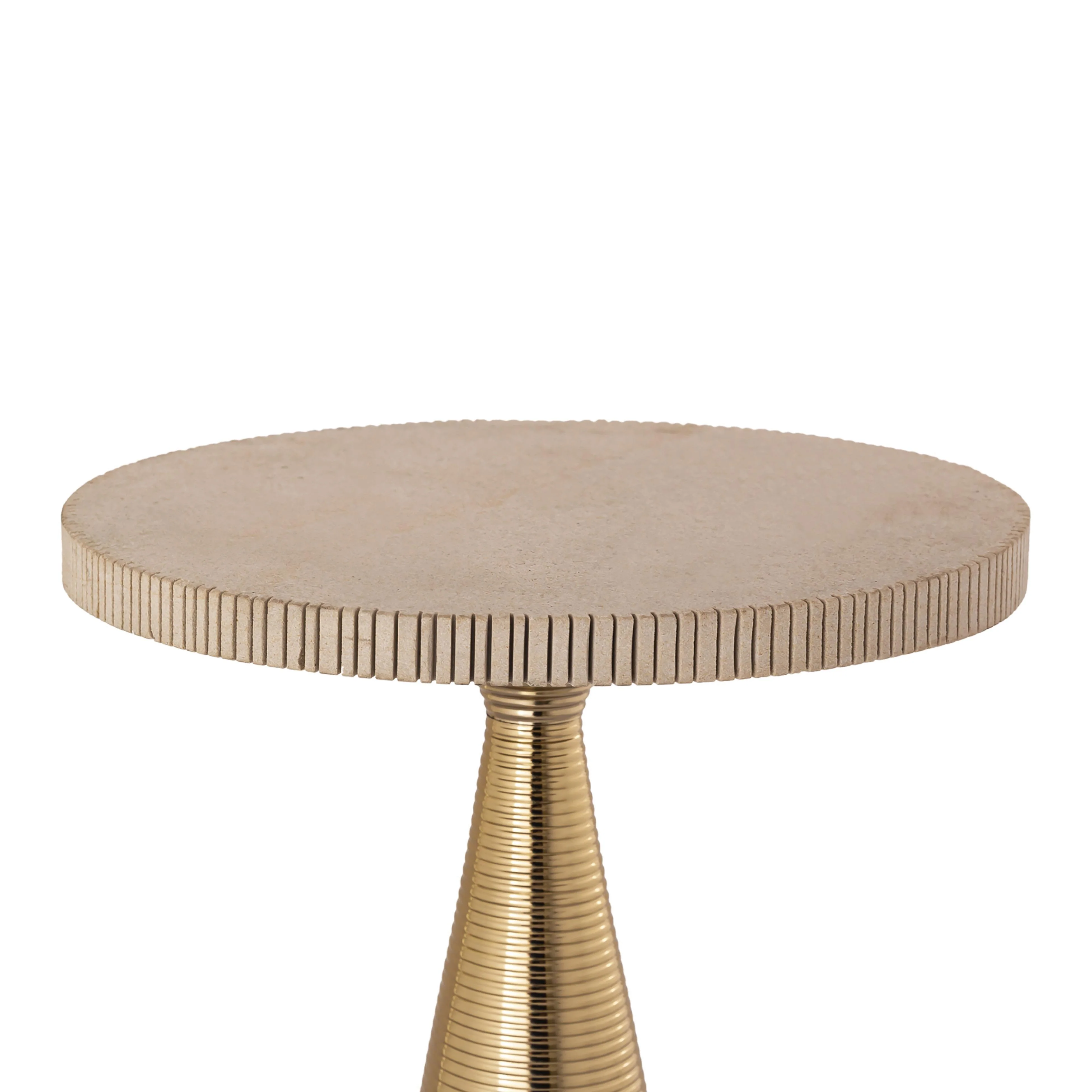 Celeste Ribbed Side Table - Frankwebs