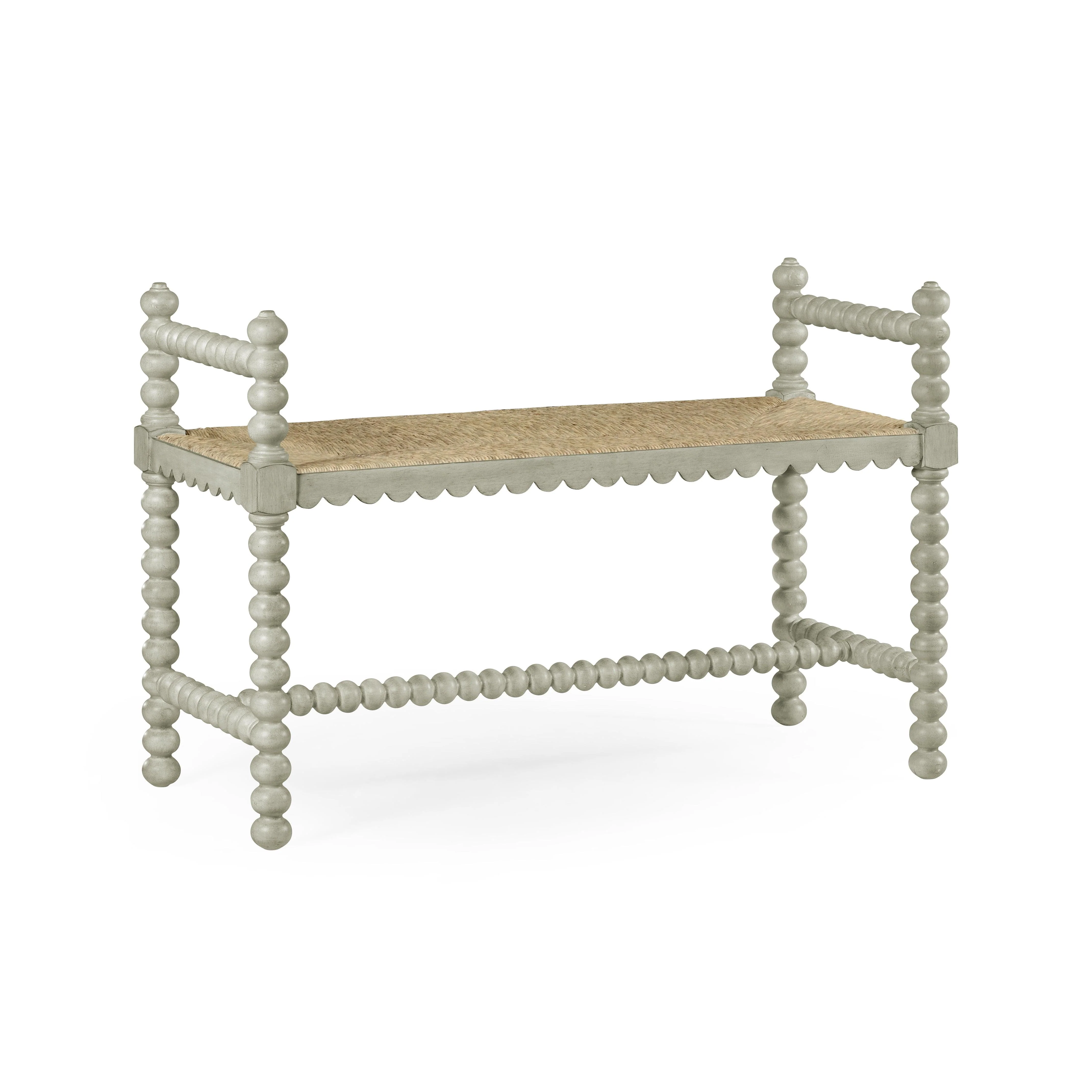 William Yeoward Bellingham Country Grey Single Bench - Frankwebs