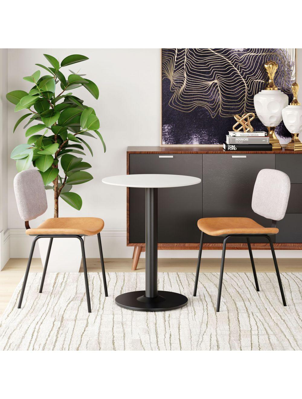 Alto Bistro Table White & Black - Frankwebs